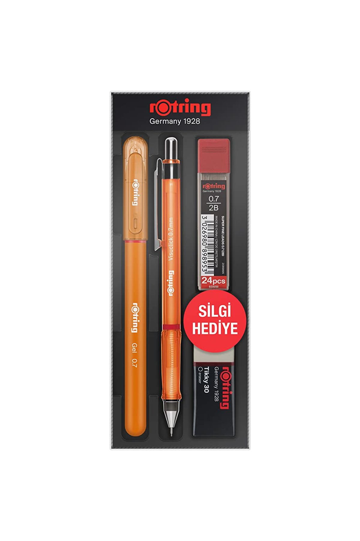 Rotring Visuclick Jel Okul Seti-0.5 Mm Turuncu