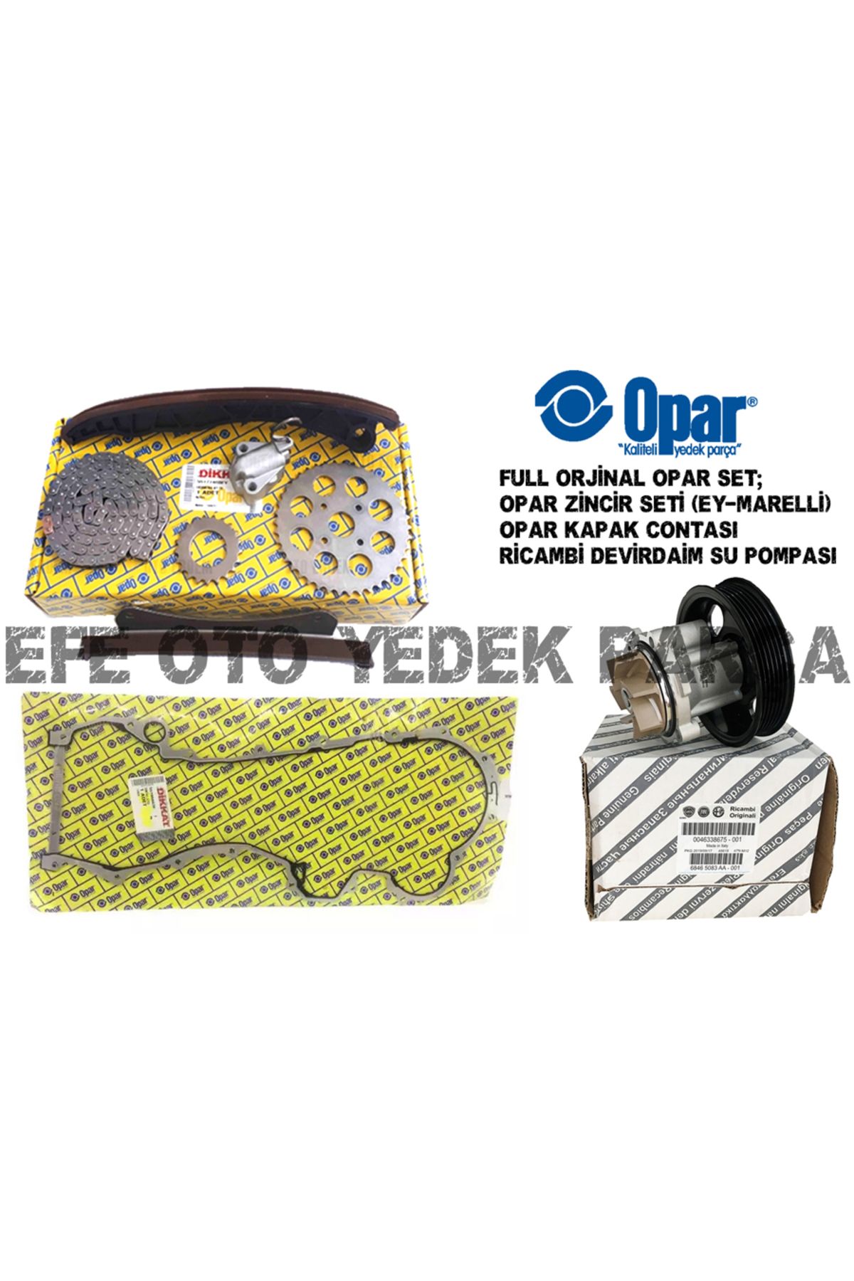 OEM Fiat Linea 1.3 Multijet Triger Zincir Seti Devirdaim Conta