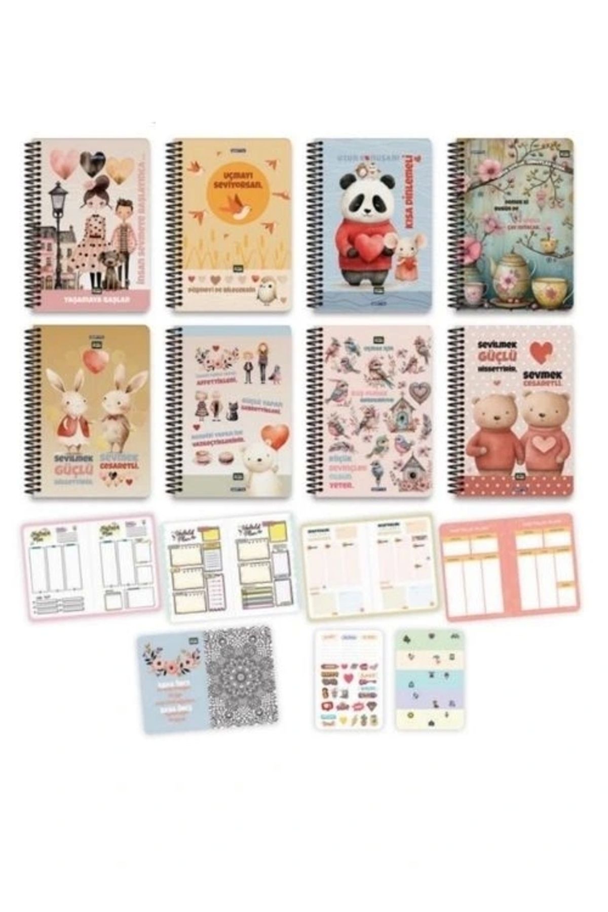 Gıpta Mono Plan Sert Kapak 96 Yp Defter