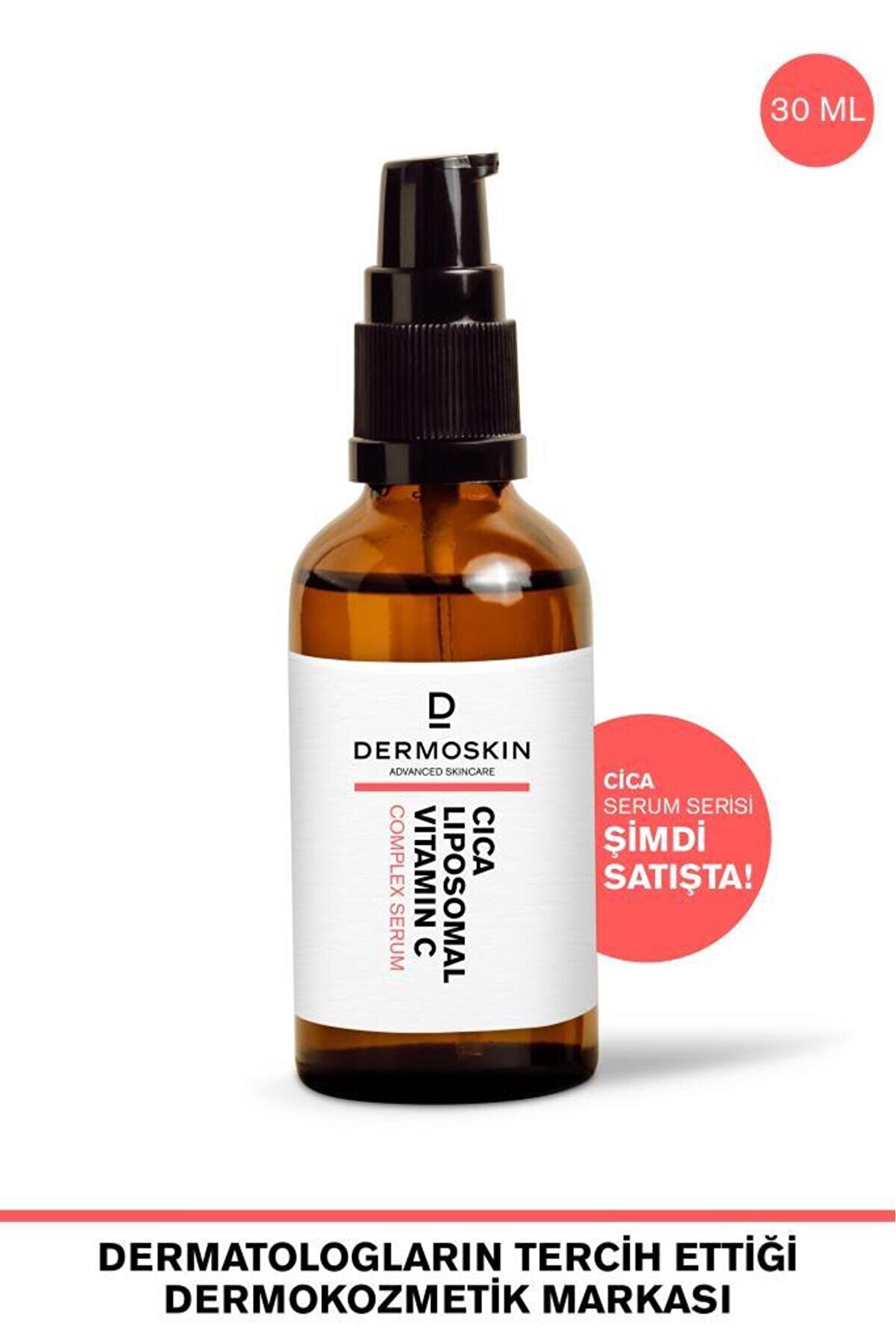 Dermoskin CİCA Liposomal Vitamin C Kompleks Serum | Kırışıklık Giderici ...