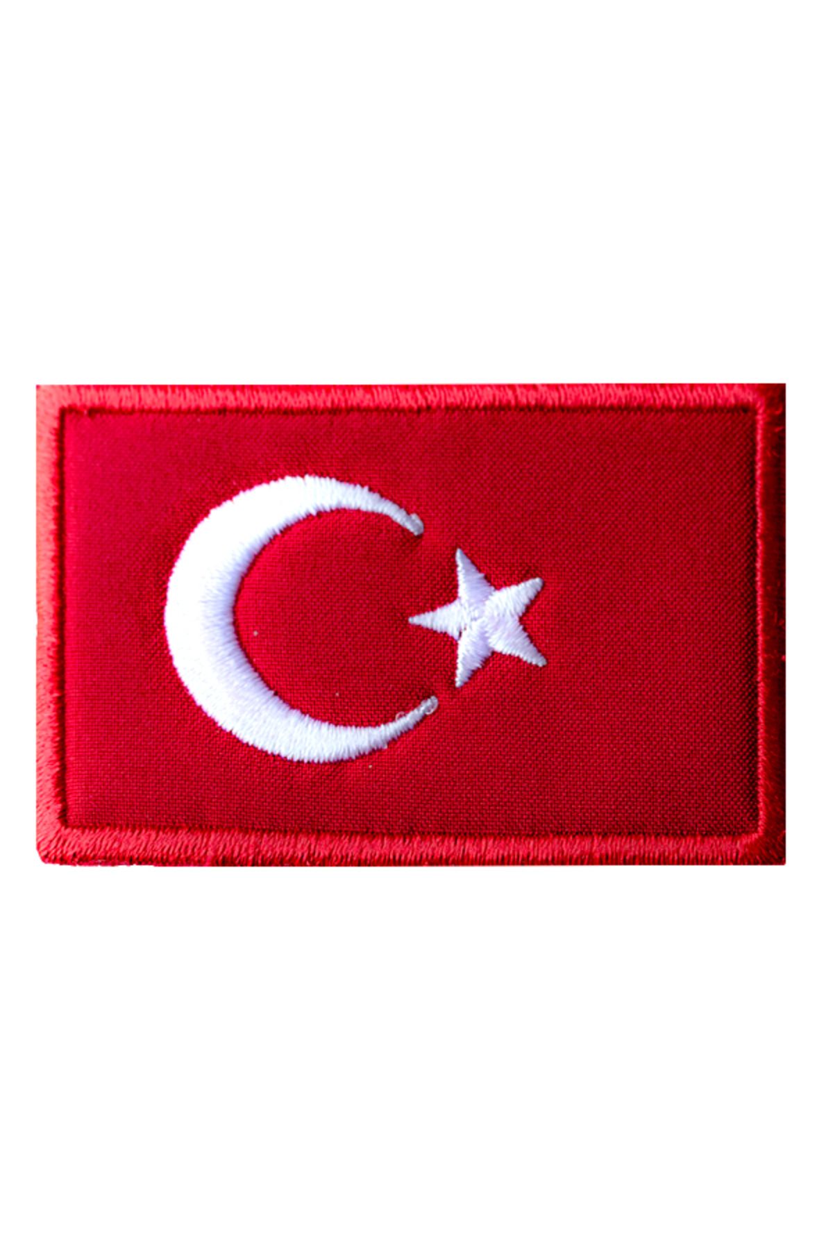 progela Nakış Türk Bayrağı Arma Kol Göğüs Dikilebilir 2 Adet