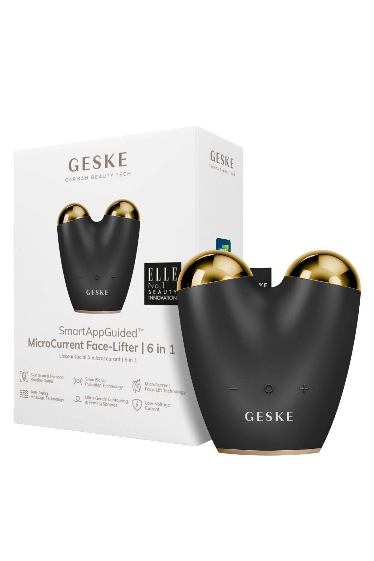 geske Titreşimli Mikro Akım, Yaşlanma Karşıtı Yüz Ve Vücut Sıkılaştırma Cihazı | Microcurrent Face Lifter