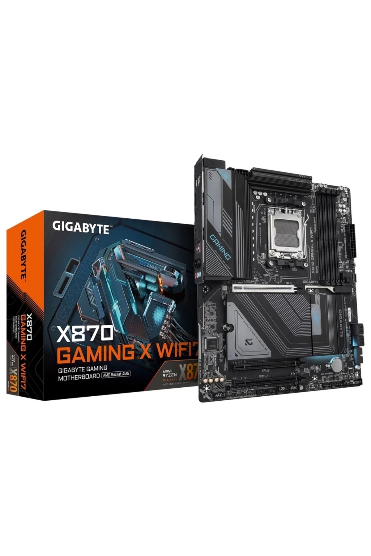 Gigabyte X870 Gaming X Wifi 7 Ddr5 8000mhz (OC) Rgb M.2 Am5 Atx Anakart