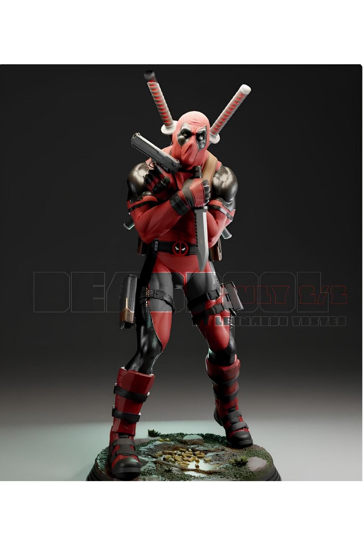 BLG3DFIGURE Deadpool Various Weapon