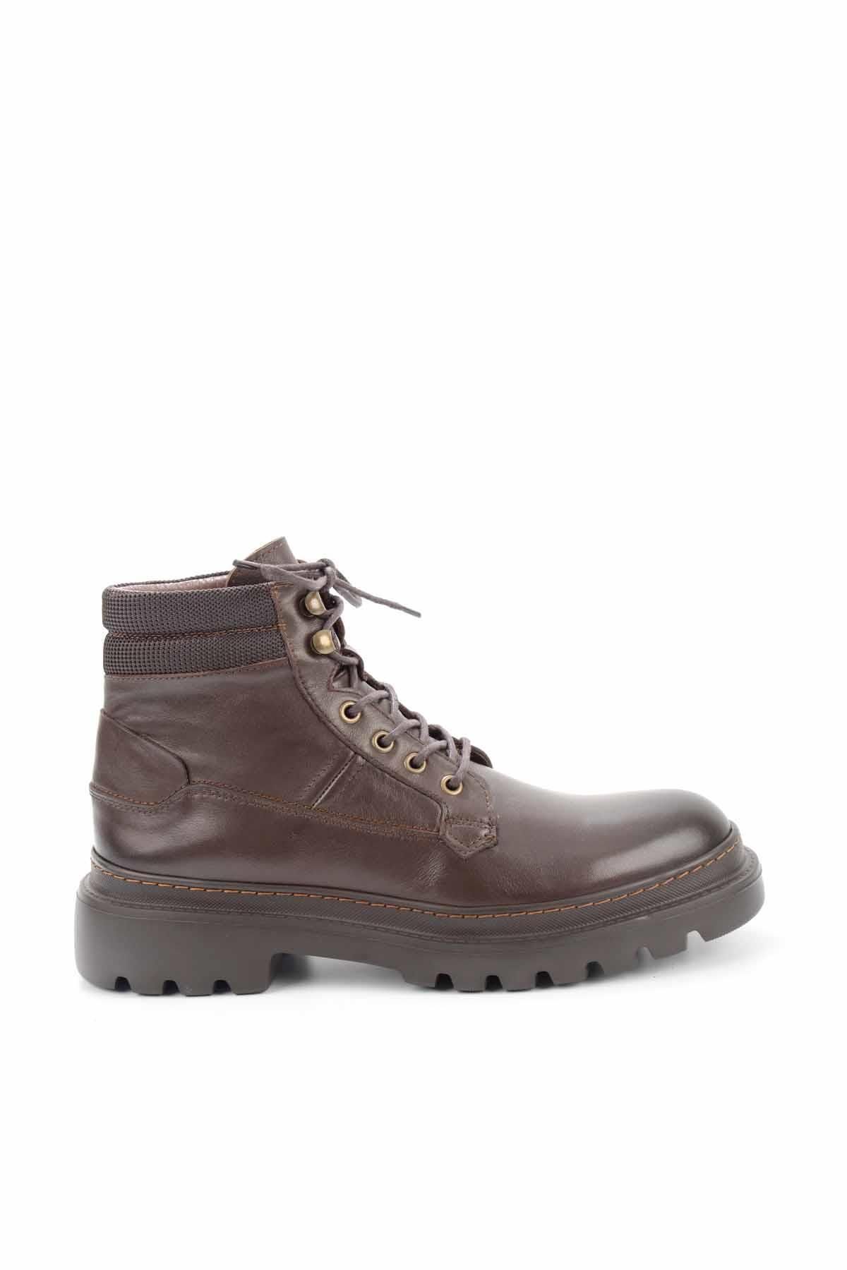 Bambi Kahve Leather Erkek Bot & Bootie E02587510903