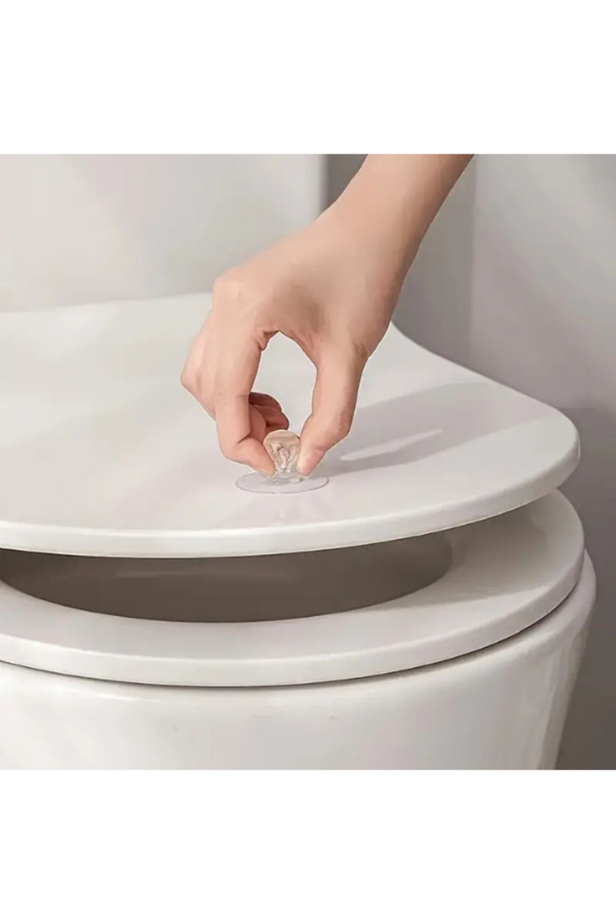 skoofed 2’li Klozet Kapağı Tutacağı - Klozet Kaldırma Aparatı - Klozet Tutucu Hijyenik 2 Adet