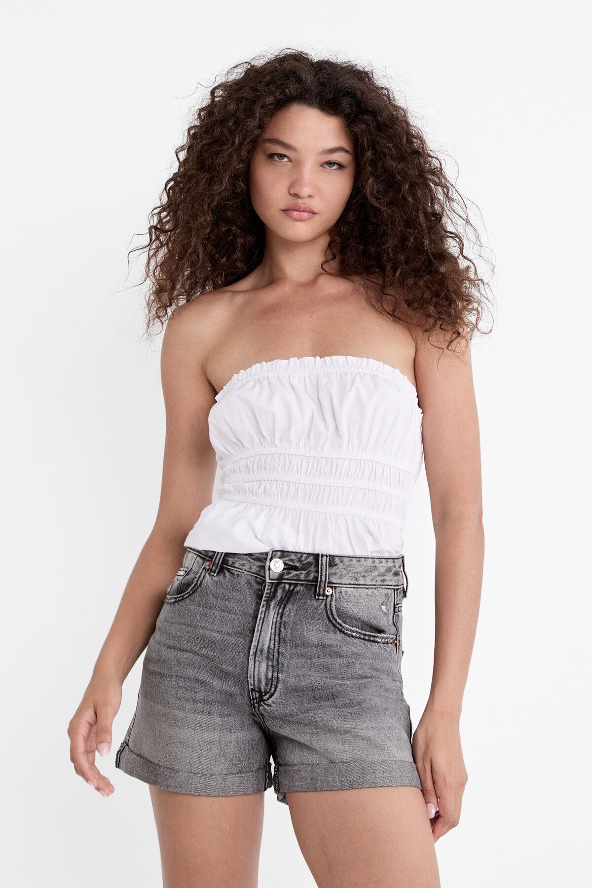 Stradivarius Mom şort