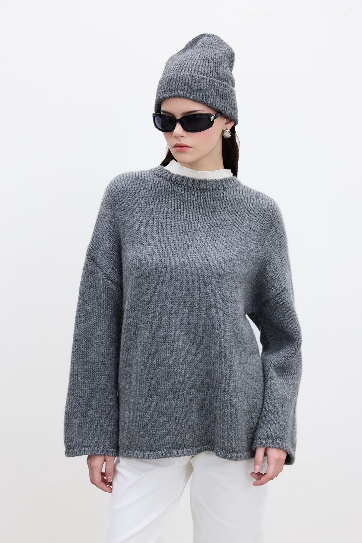 Manuka OVERSIZE KAZAK ANTRASİT