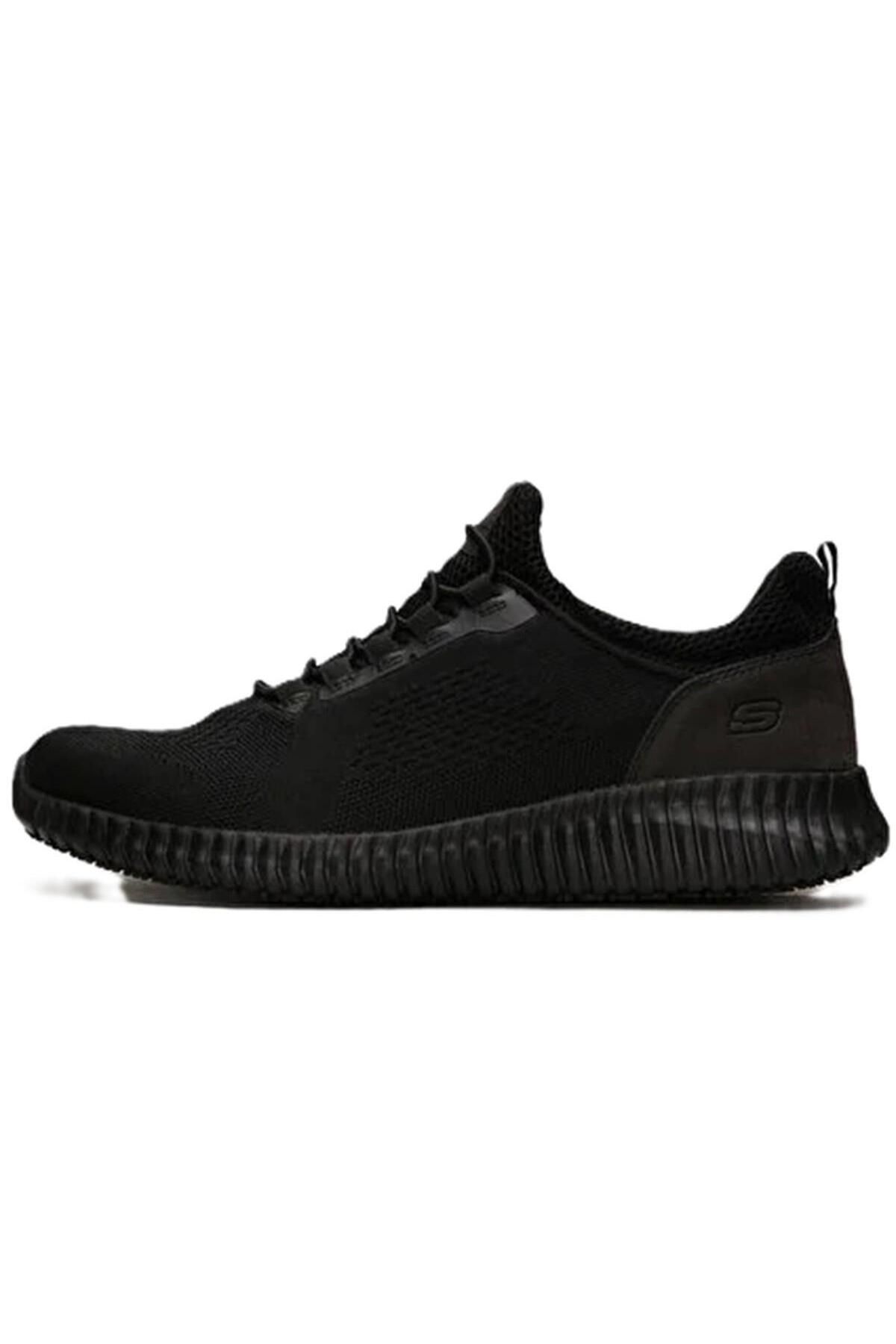 Skechers Cessnock Memory Foam Relaxed Fit Günlük Spor Ayakkabı Siyah