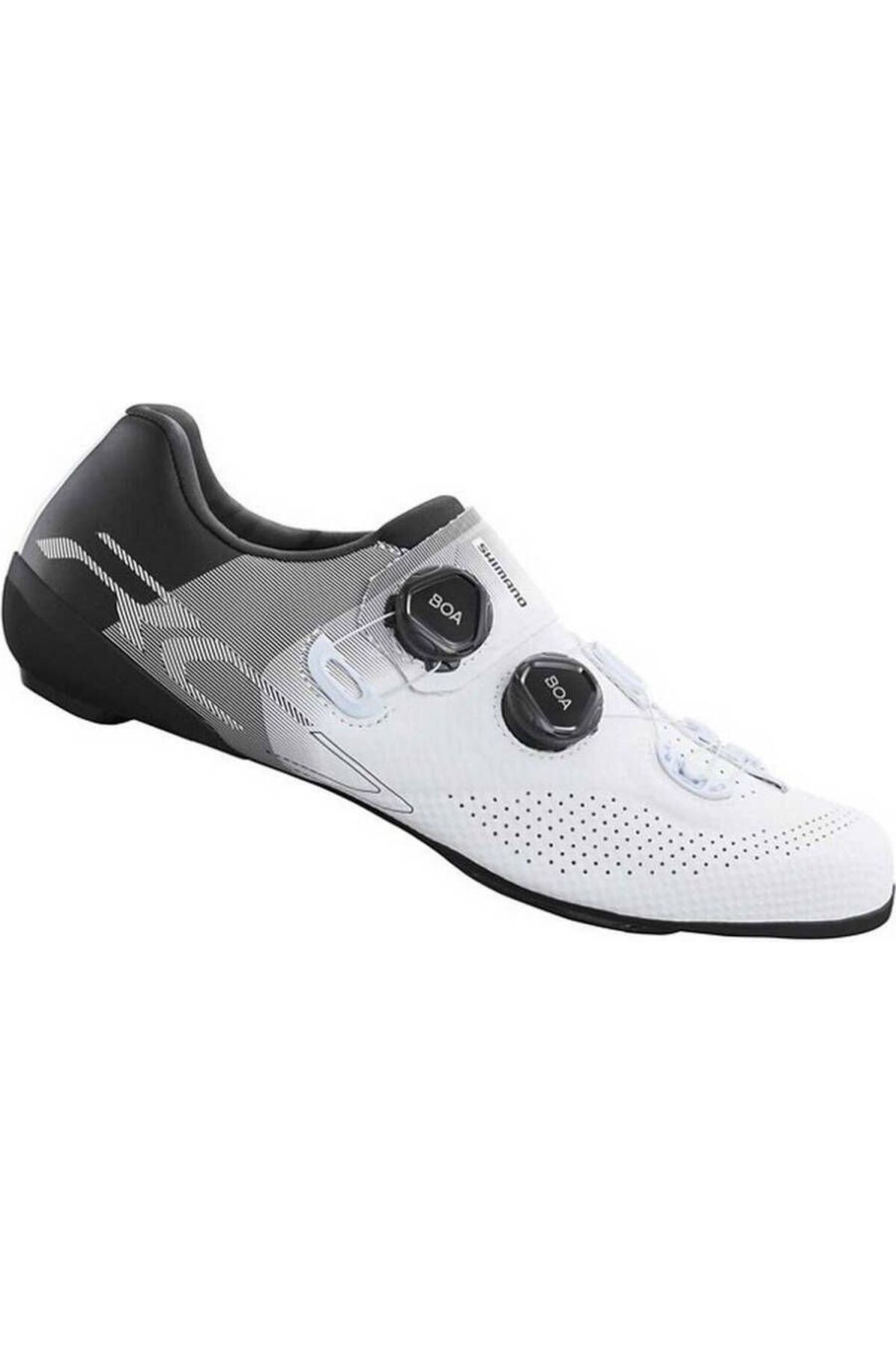 shimano Sh-rc702 Spd/sl Yol Bisileti Ayakkabısı 44 Numara Beyaz Siyah