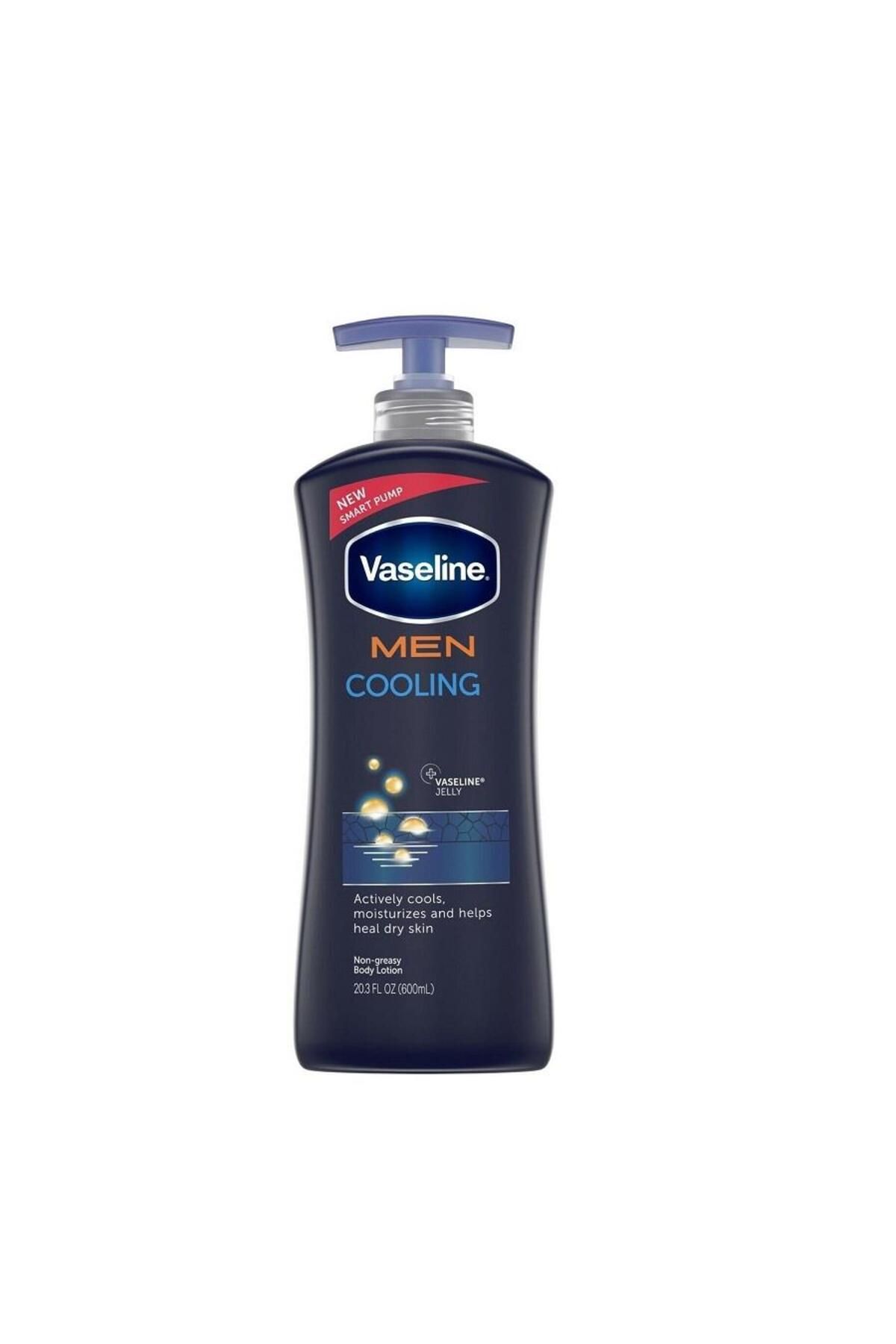 Vaseline Men Coolin Erkekler Için El, Yüz Ve Vücut Losyonu 600ml