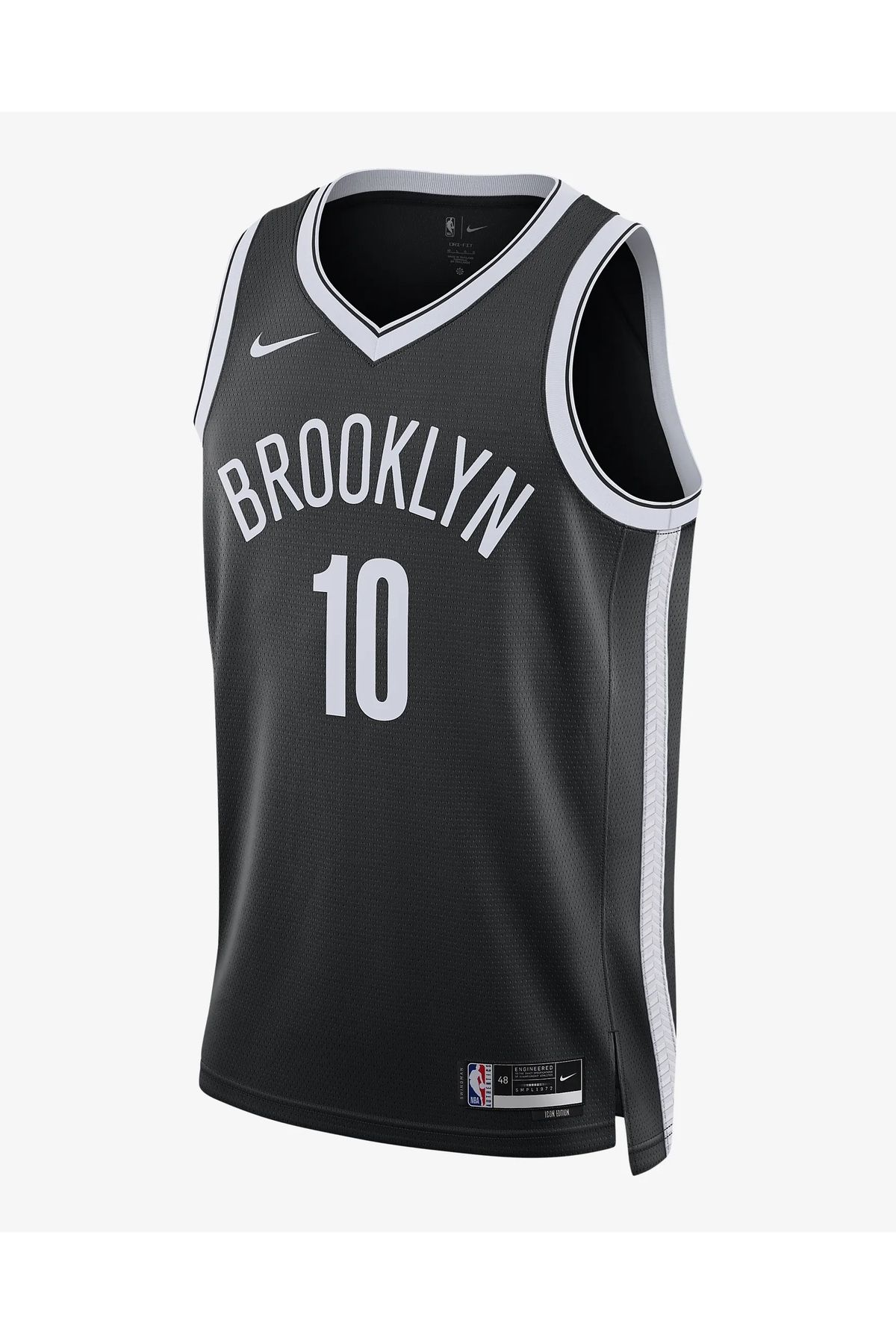 Nike Brooklyn Nets NBA Erkek Siyah Basketbol Forma stilim spor