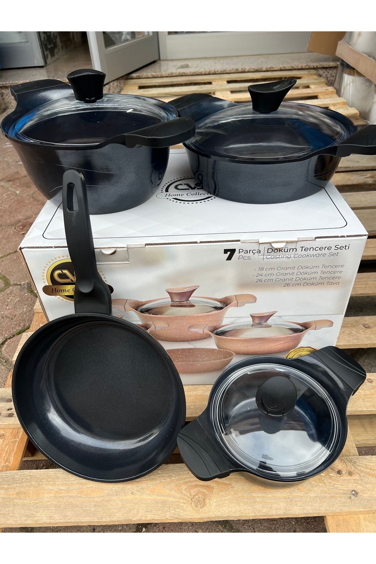 CVS 7 PARÇA DOKUM SET