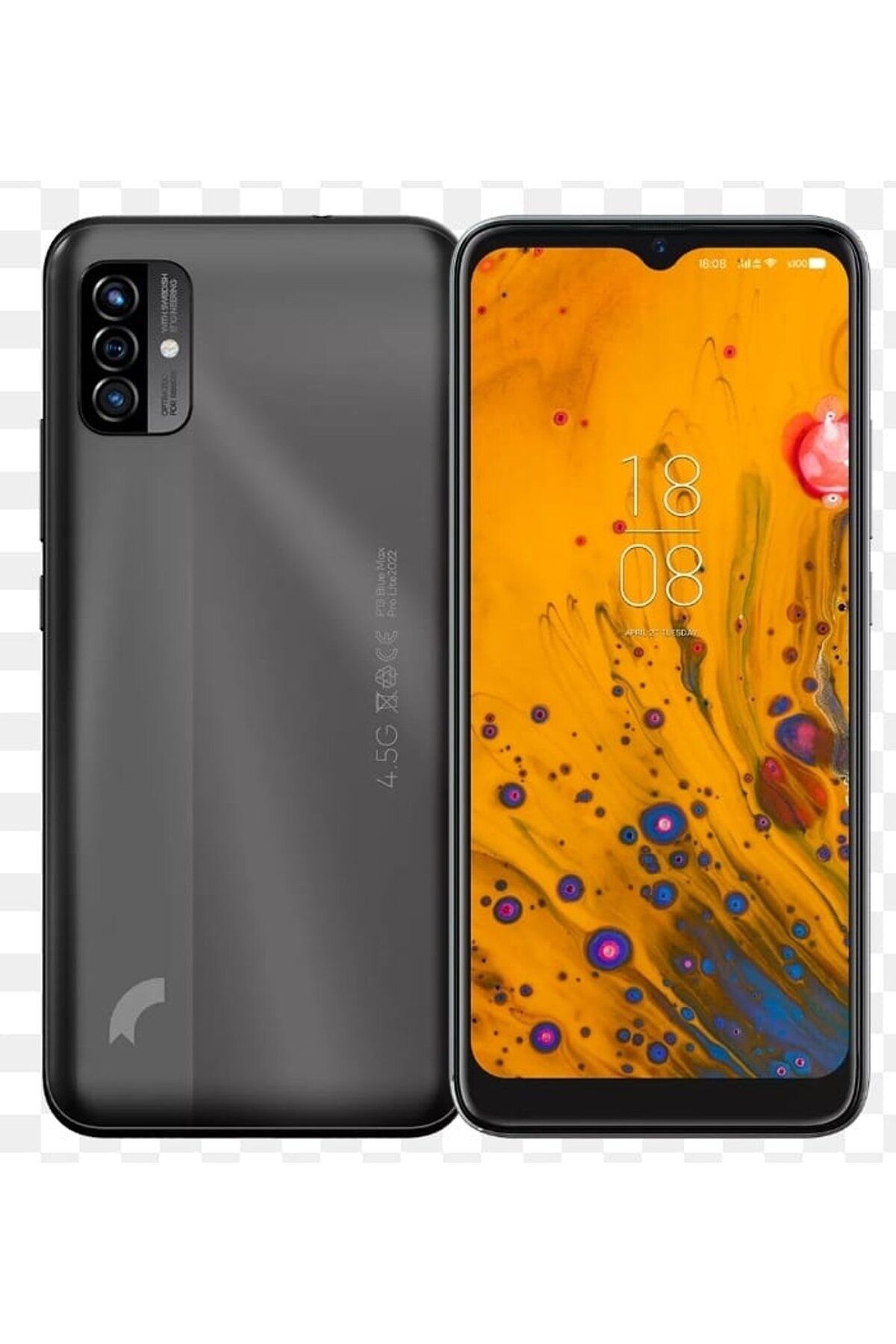 Reeder Yenilenmiş P13 Blue Max Black 128 Gb/ 4 GB Ram Cep Telefonu (12 Ay Garantili) - B Kalite