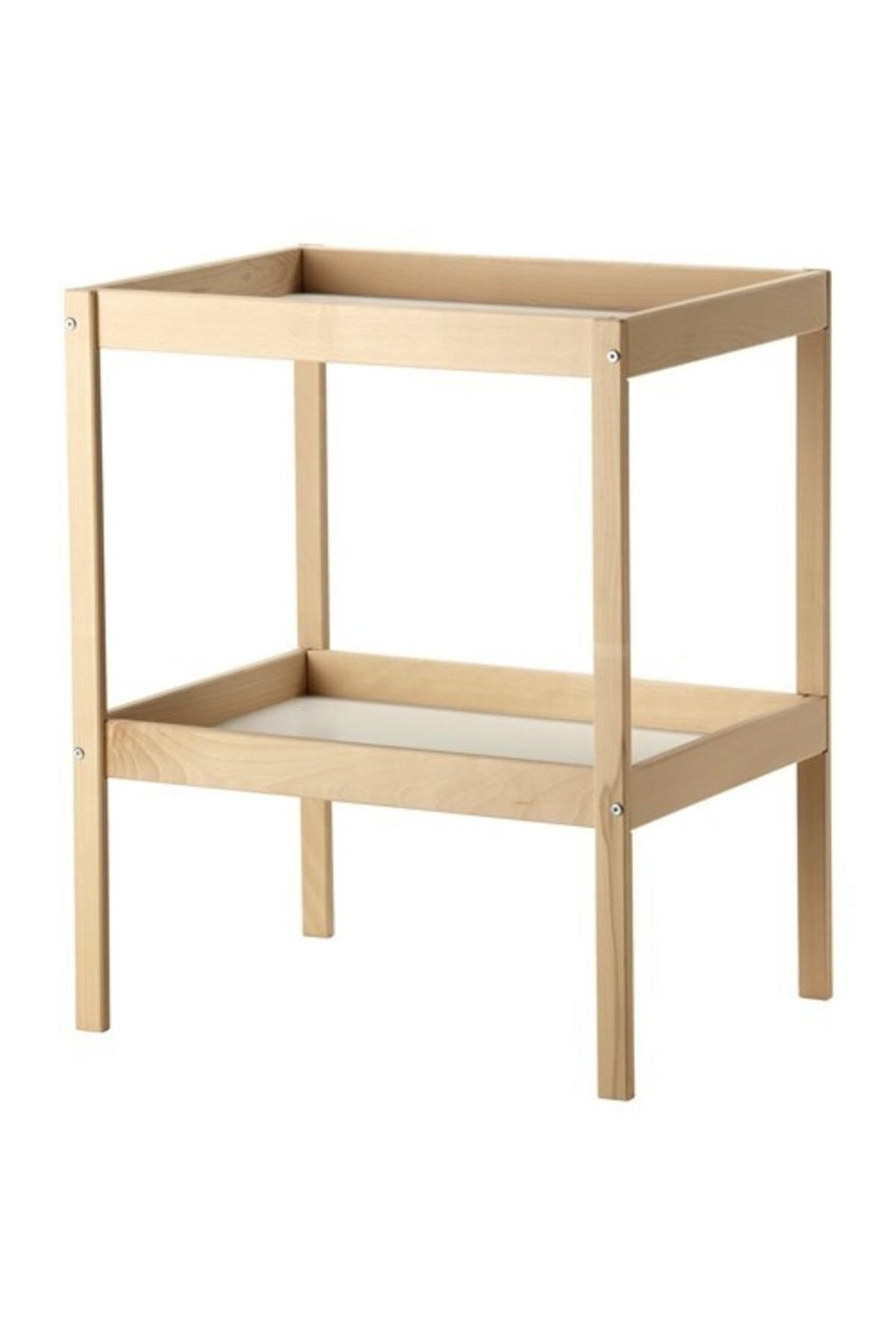 IKEA Sniglar Alt Değiştirme Masası Kayın Görünümlü, 72x53 Cm
