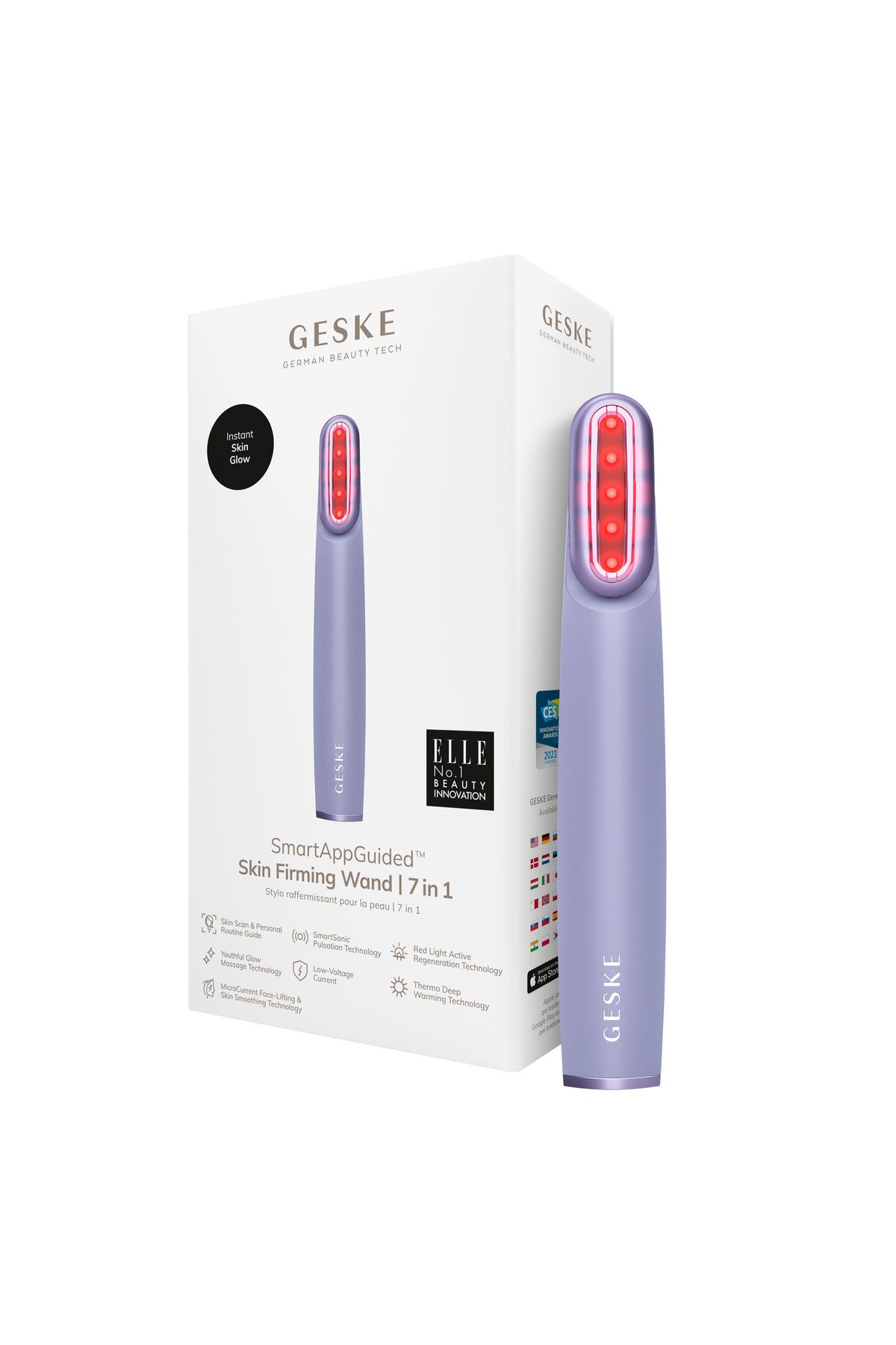 geske Döner Başlıklı Cilt Sıkılaştırıcı Değnek | Rotatable Head Skin Firming Wand