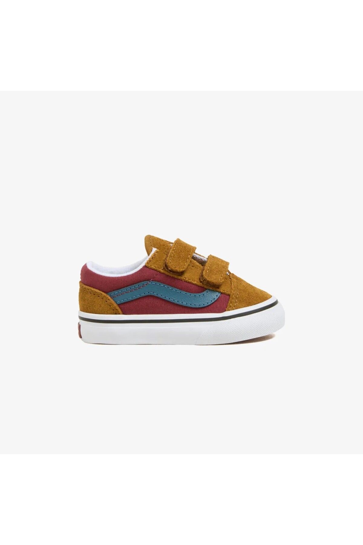 Vans Bebek Old Skool V Color Block Multi/True Wh Sneaker