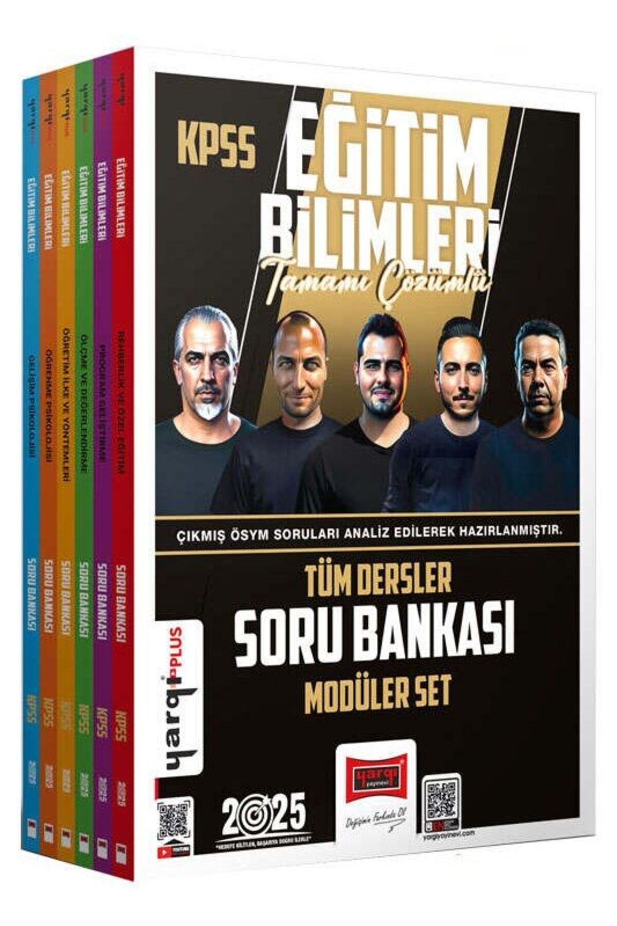 Yargı Yayınları 2025 Kpss Eğitim Bilimleri Tamamı Çözümlü Modüler Soru Bankası Seti