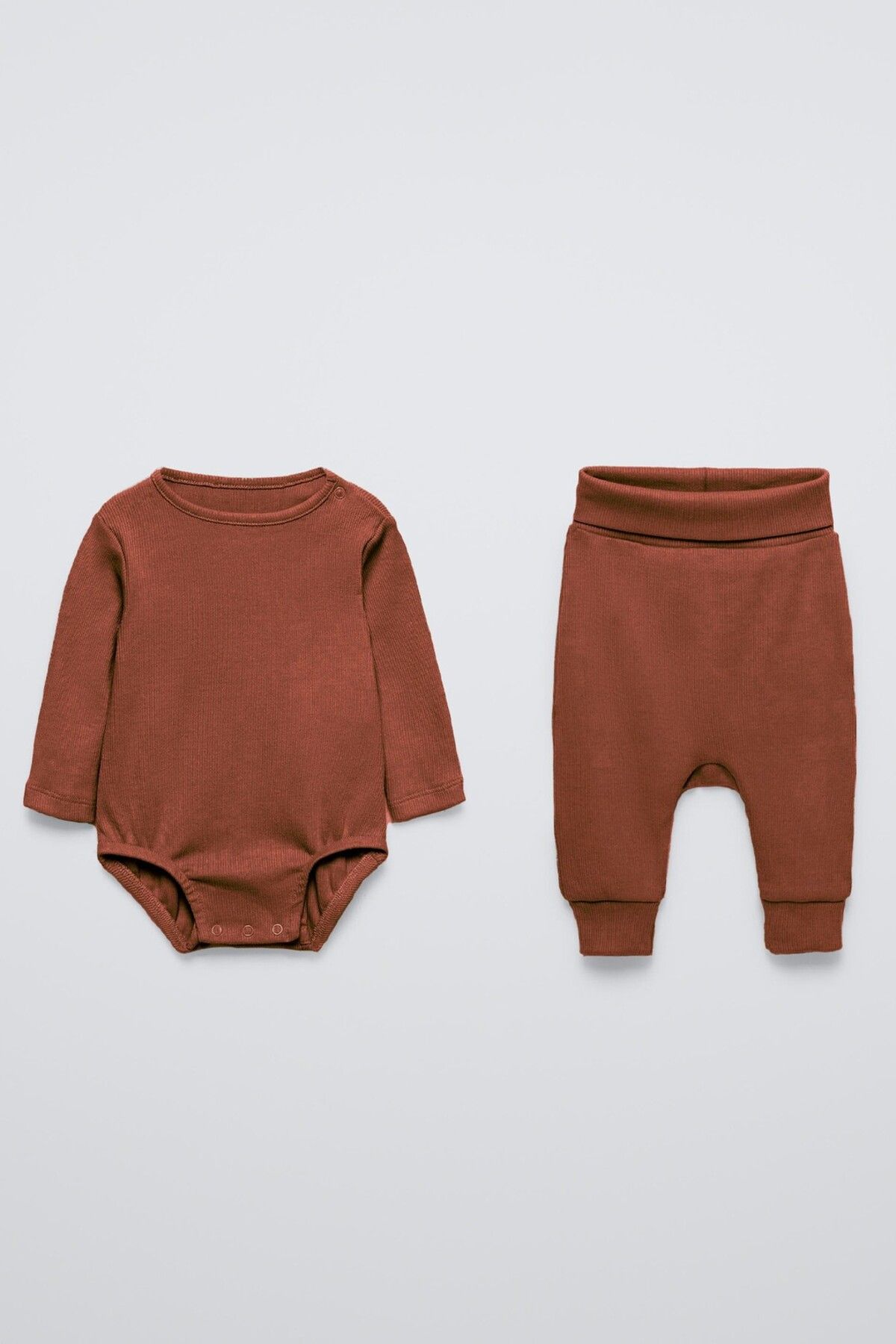 hepbaby Fitilli Body ve Tayt Bebek Takım