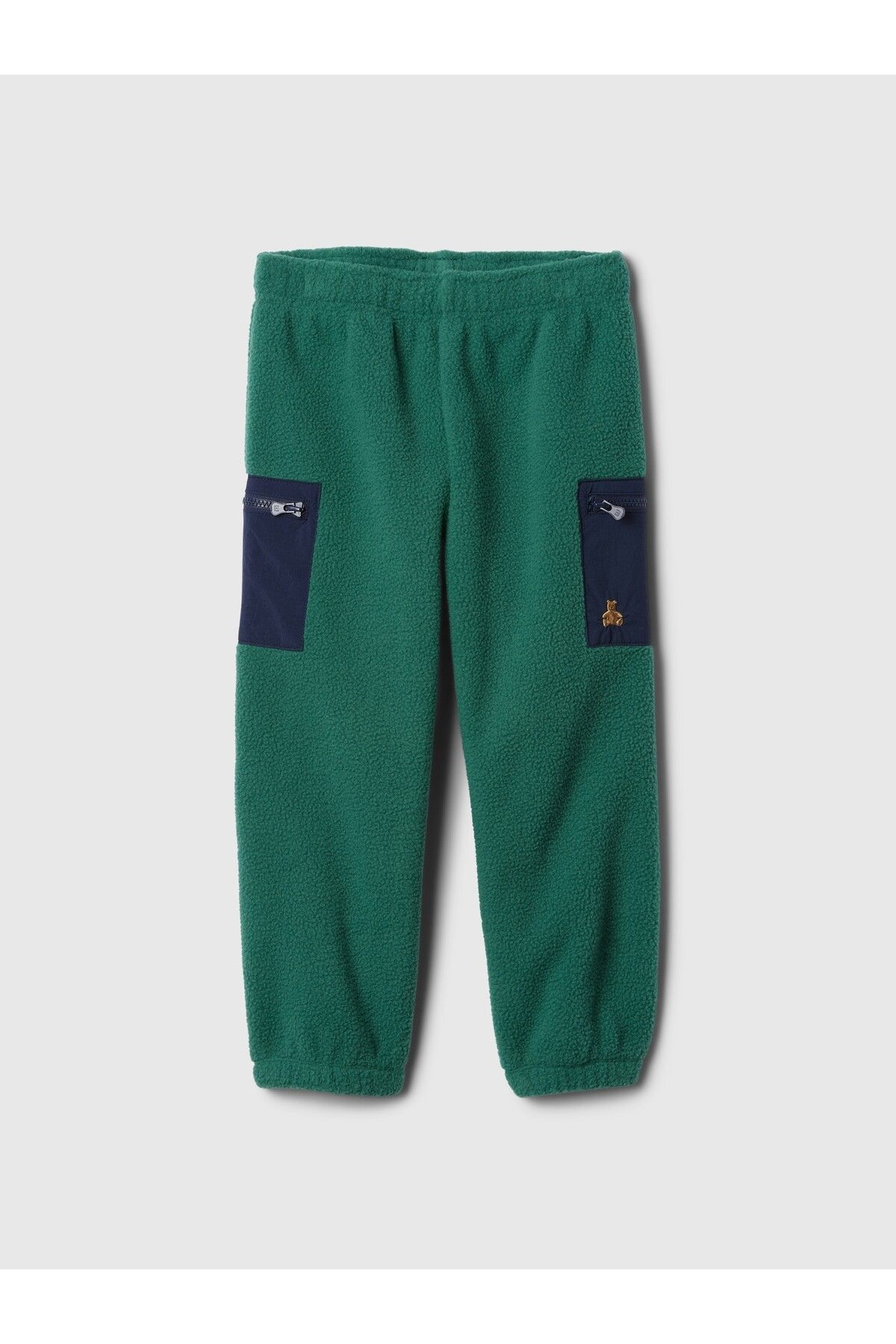 GAP Erkek Bebek Yeşil Sherpa Jogger Eşofman Altı
