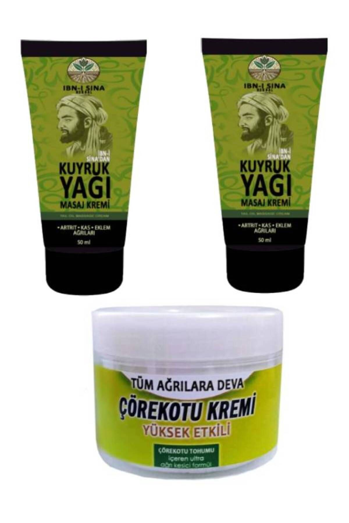 Kişisel ECZA İbni Sina Kas Eklem Artrit Kuyruk Yağı Masaj Kremi 2 ad. ve Mucizevi Çörekotu Kremiyle 100 ml