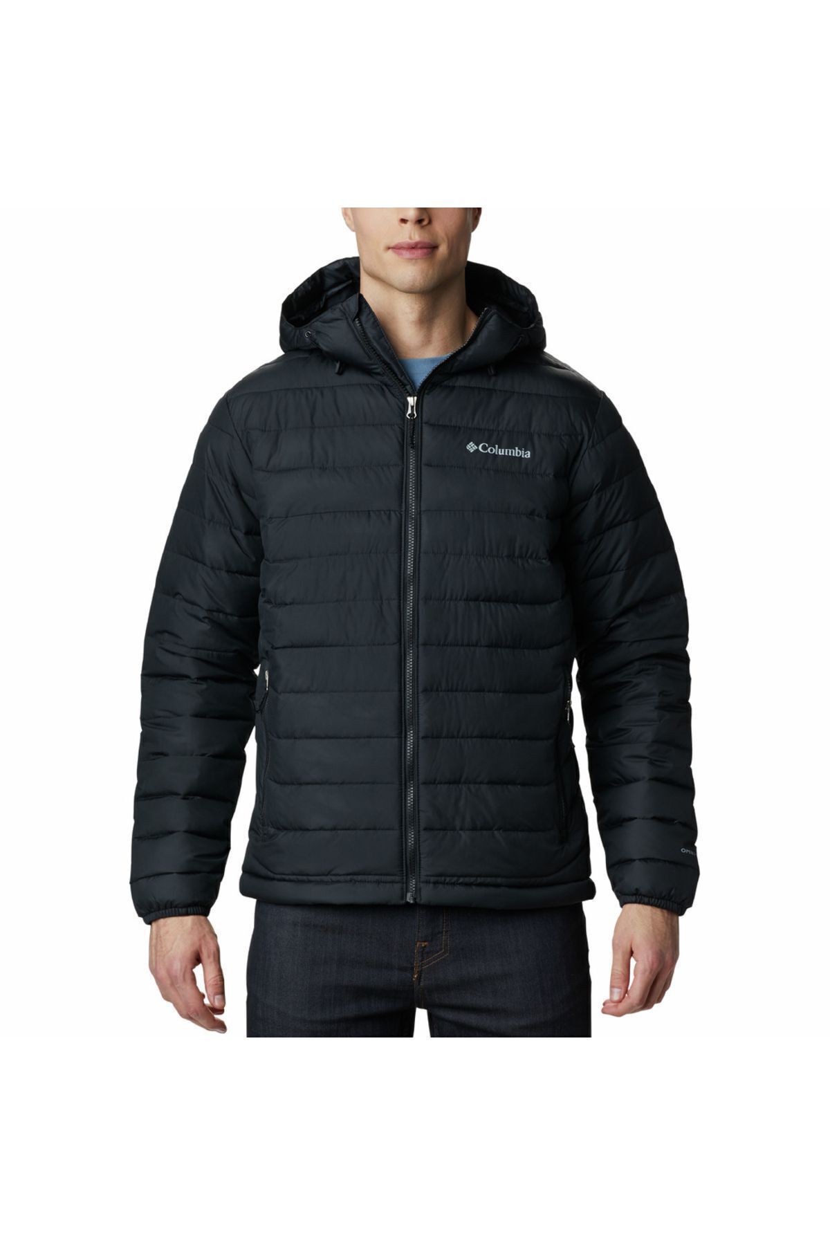 Columbia Powder Lite Hooded Erkek Mont
