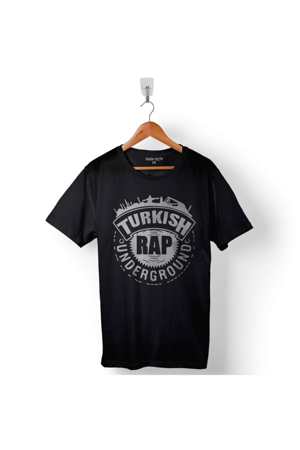 Kendim Seçtim Turkish Rap Underground Türkçe Rap Baskılı Tişört Unisex T-shirt