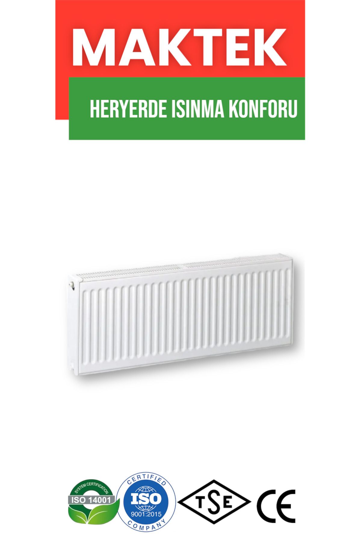 Maktek Panel Radyatör 900x1000 Tip 22 Pkkp 90x100 ( Kalorifer Petek )