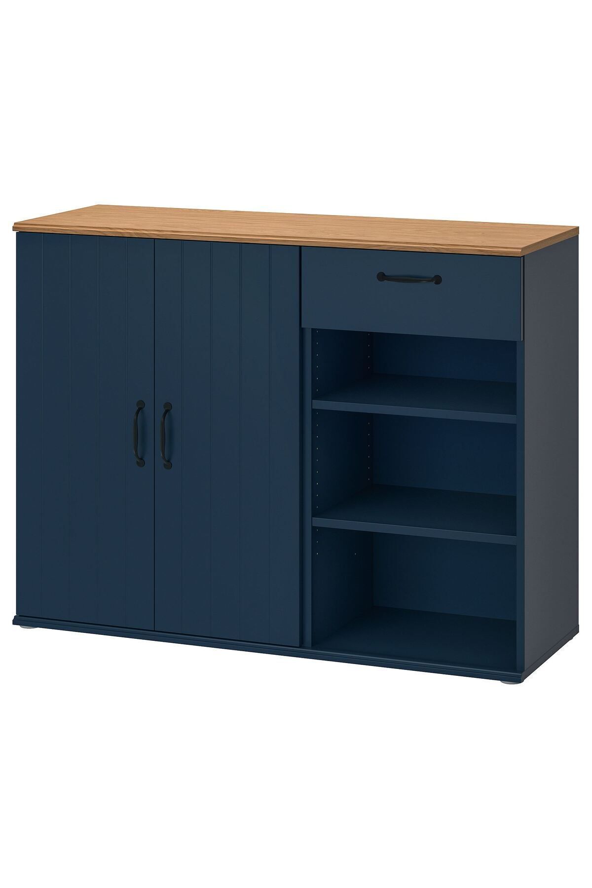 IKEA Büfe, Derinlik: 37.5 cm  Yükseklik: 90 cm  Genişlik: 120 cm