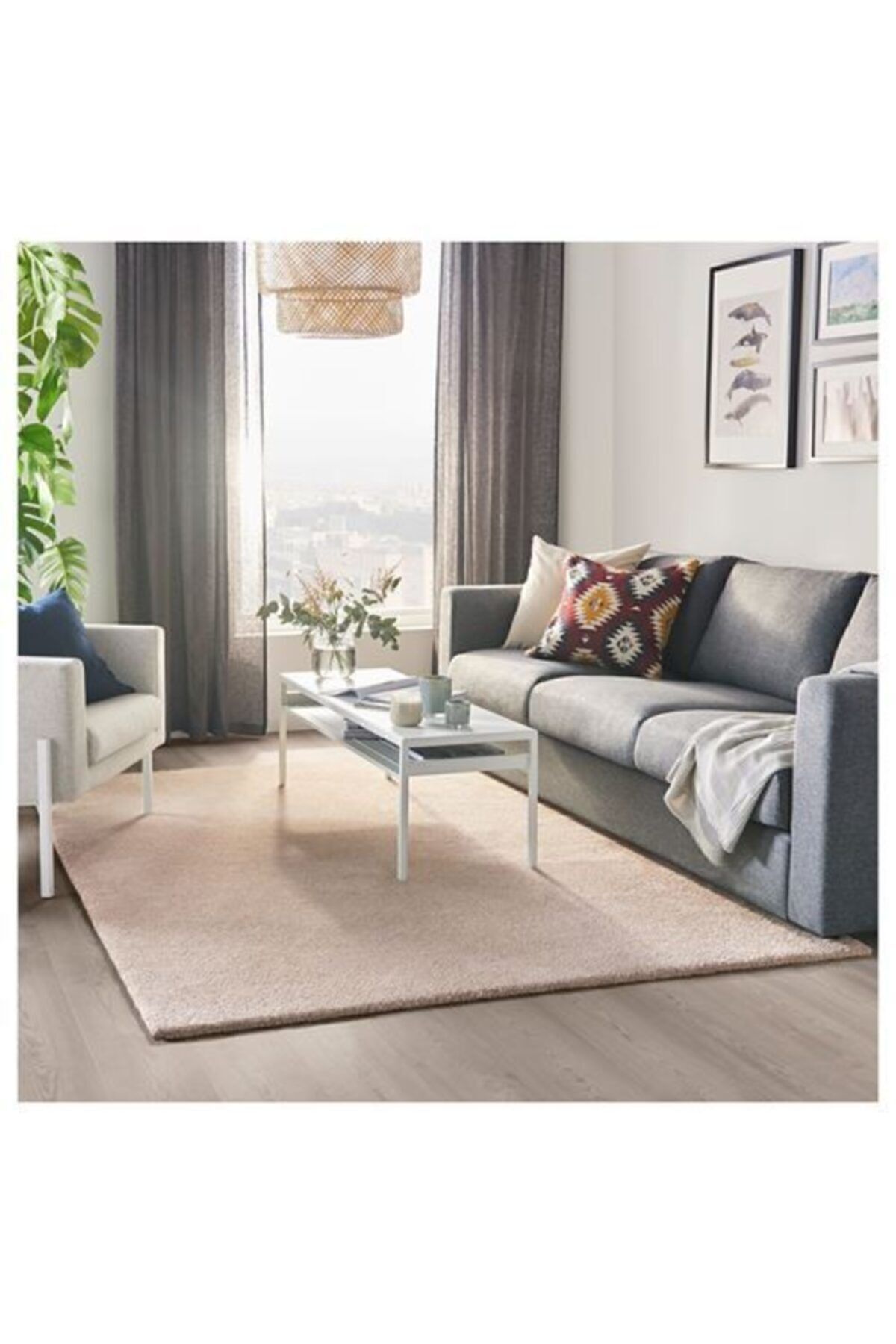 IKEA Stoense Halı, Kırık Beyaz