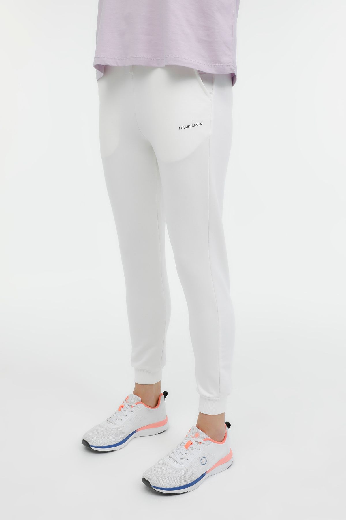 Lumberjack W-ct133 Basic Jogger 4fx Ekru Kadın Eşofman Altı