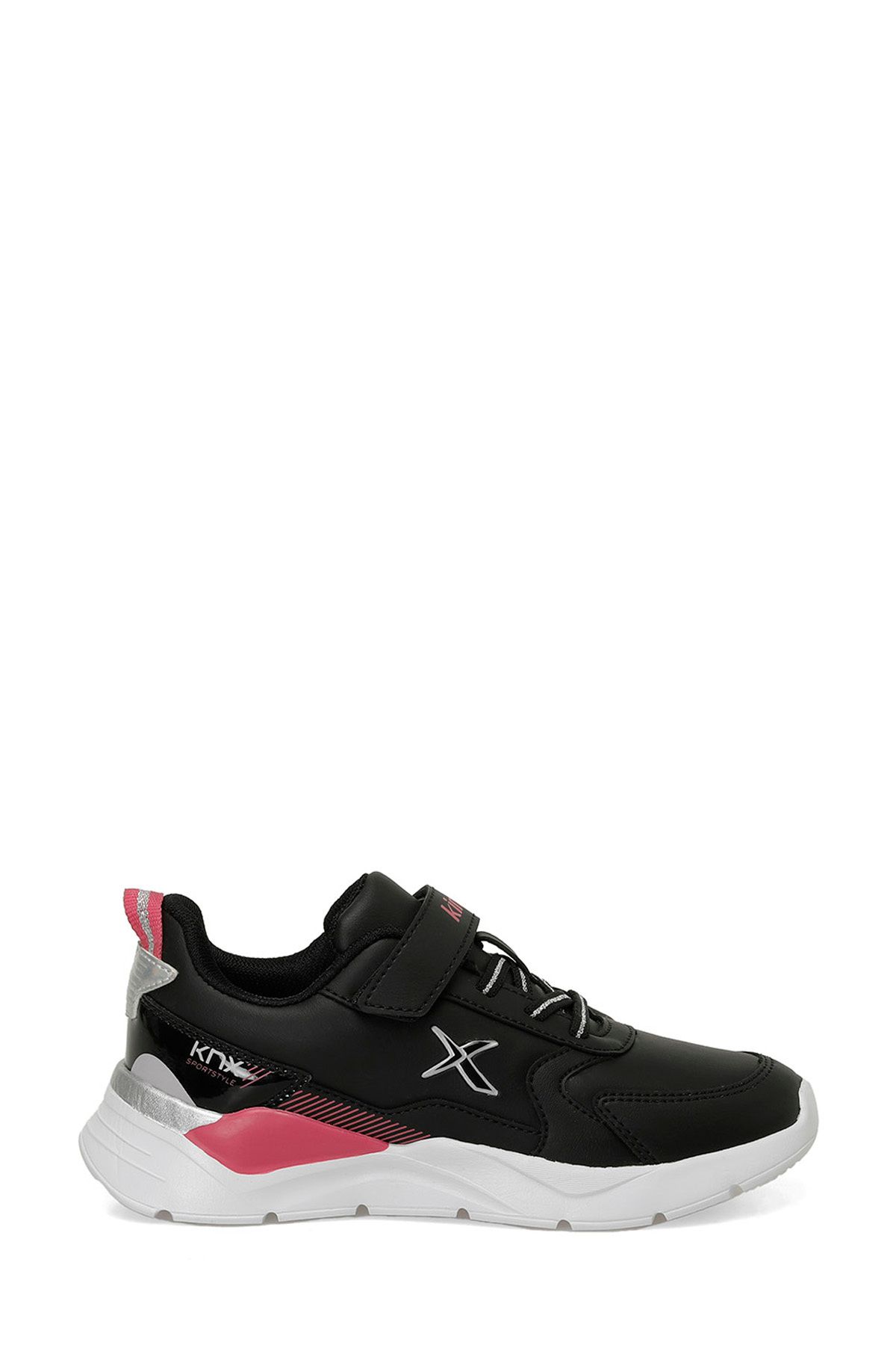 Kinetix SPINT J PU F 4PR Siyah Kız Çocuk Spor Ayakkabı