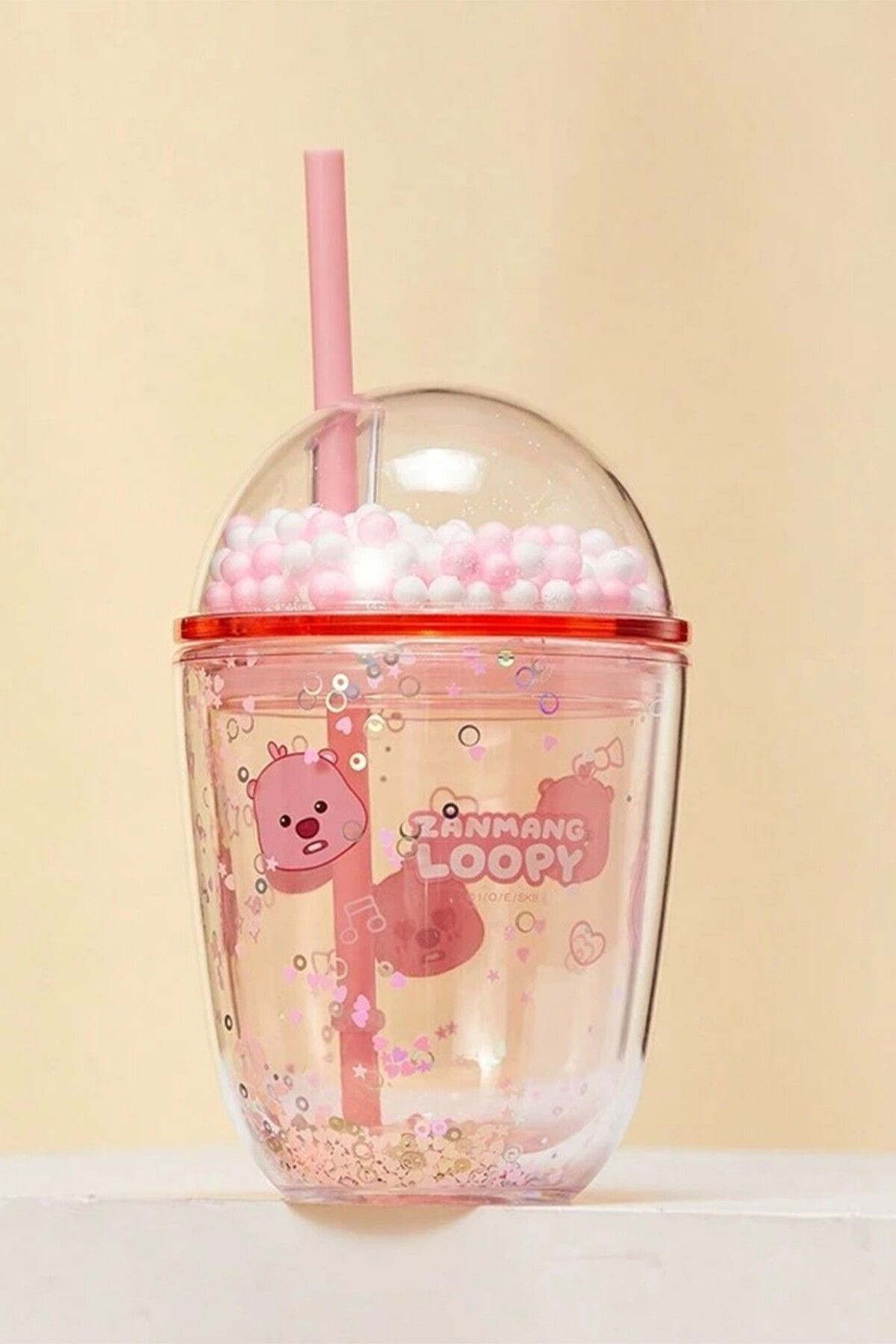 Miniso Zanmang Loopy Lisanslı Bardak (435ml)