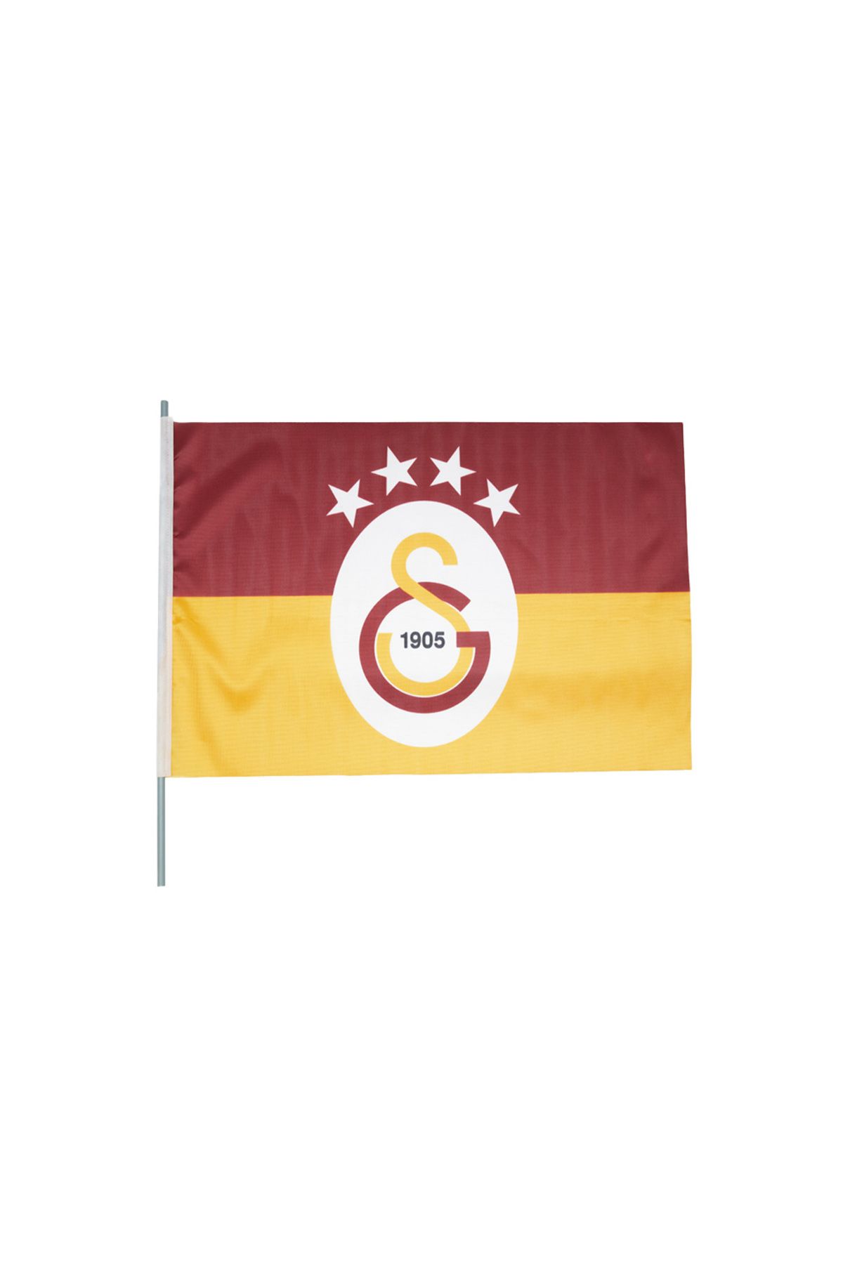 Galatasaray Galatasaray Yıldızlı  Klasik Elde Sallama Bayrak 50x75 U231308