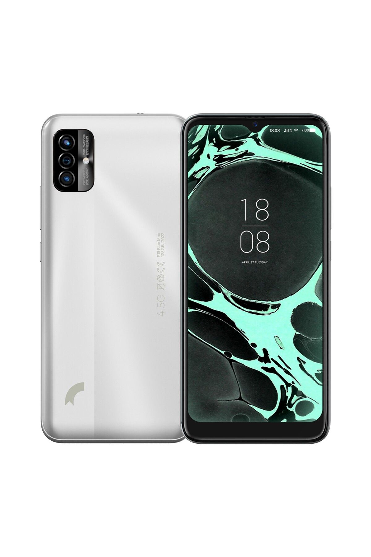 Reeder Yenilenmiş Rreeder P13 Blue Max White 128 Gb/ 4 GB Ram Cep Telefonu (12 Ay Garantili) - B Kalite