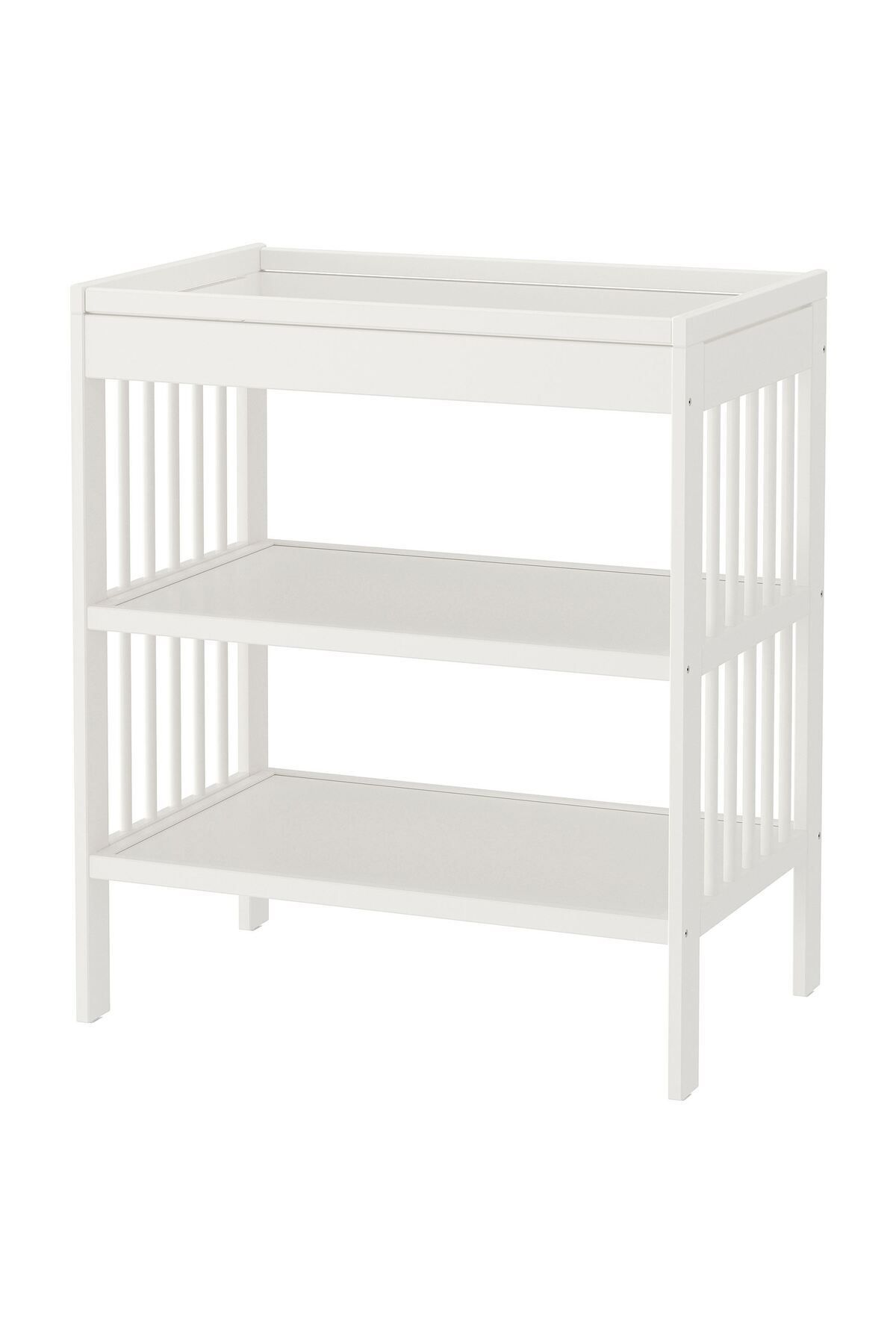 IKEA alt değiştirme masası, beyaz, 82x54x93 cm