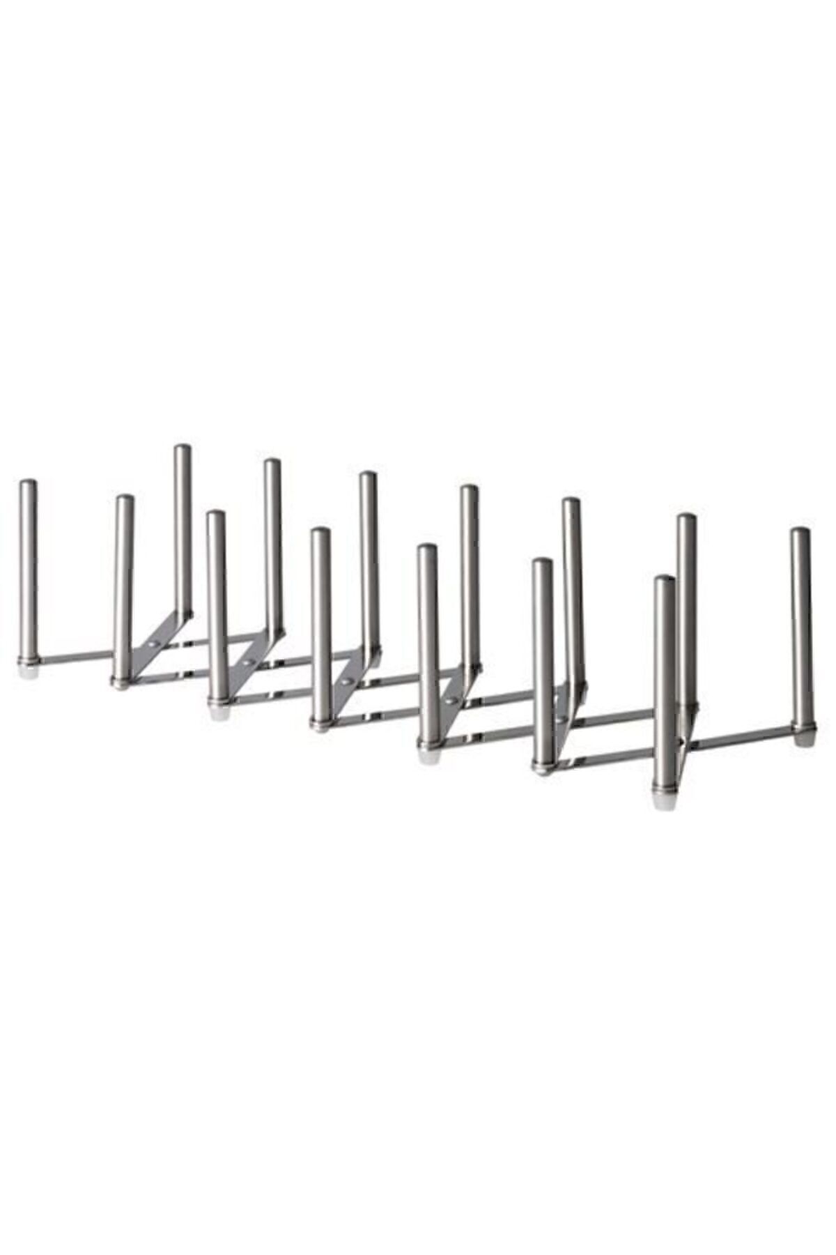 IKEA Tencere Kapaklığı Düzenleyici 14x10 Cm Dolap Içi Düzenleyici Katlanır