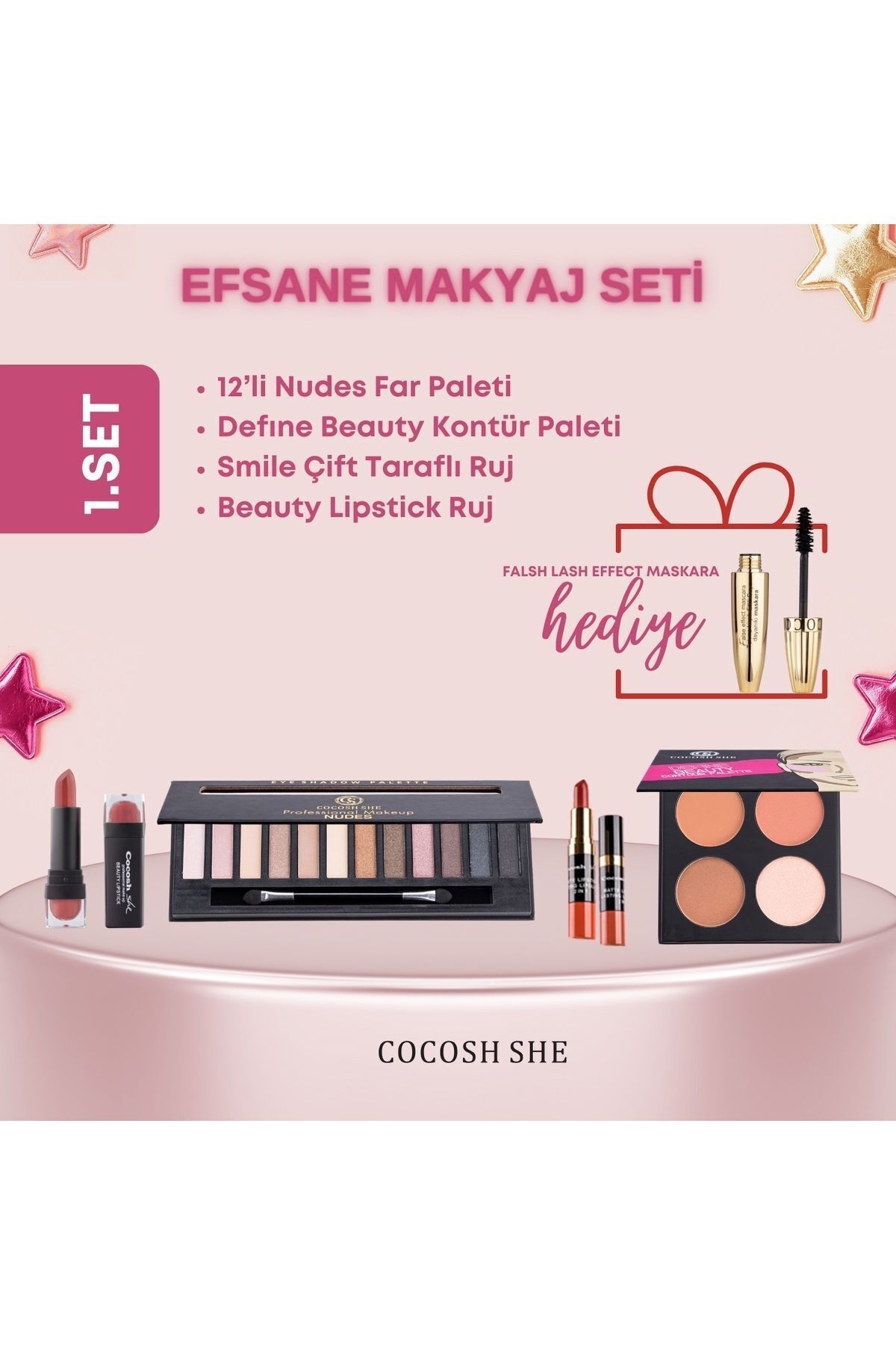 Cocosh She Efsane Makyaj Seti 1