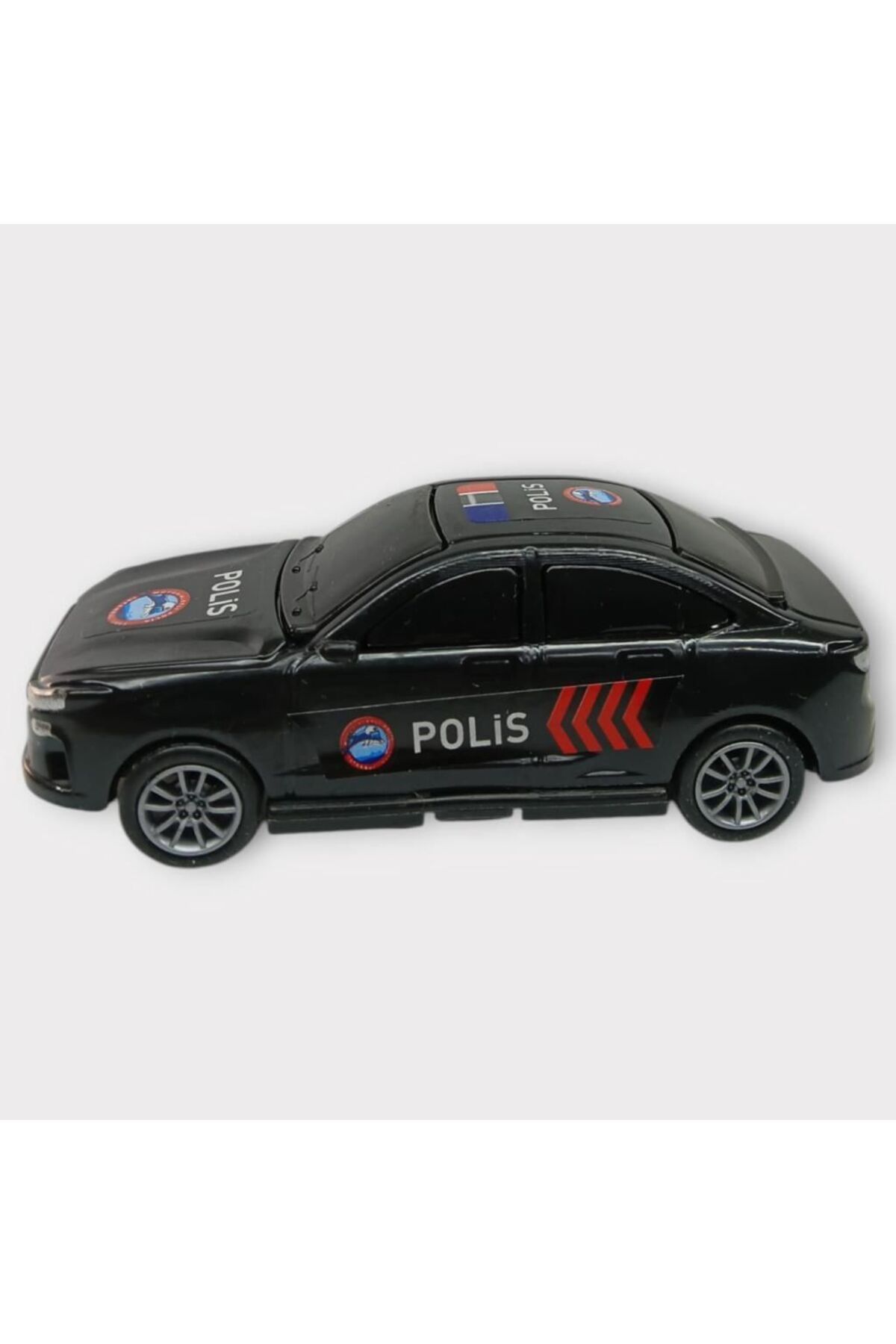 Genel Markalar Çek Bırak Togg Polis Arabası -siyah Sedan
