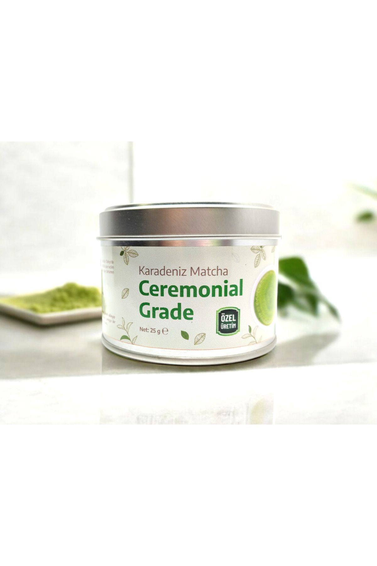 Karadeniz Matcha Ceremonial Grade Matcha Çayı 25 Gr (Yerli Üretim Seremoni Sınıfı Matcha)