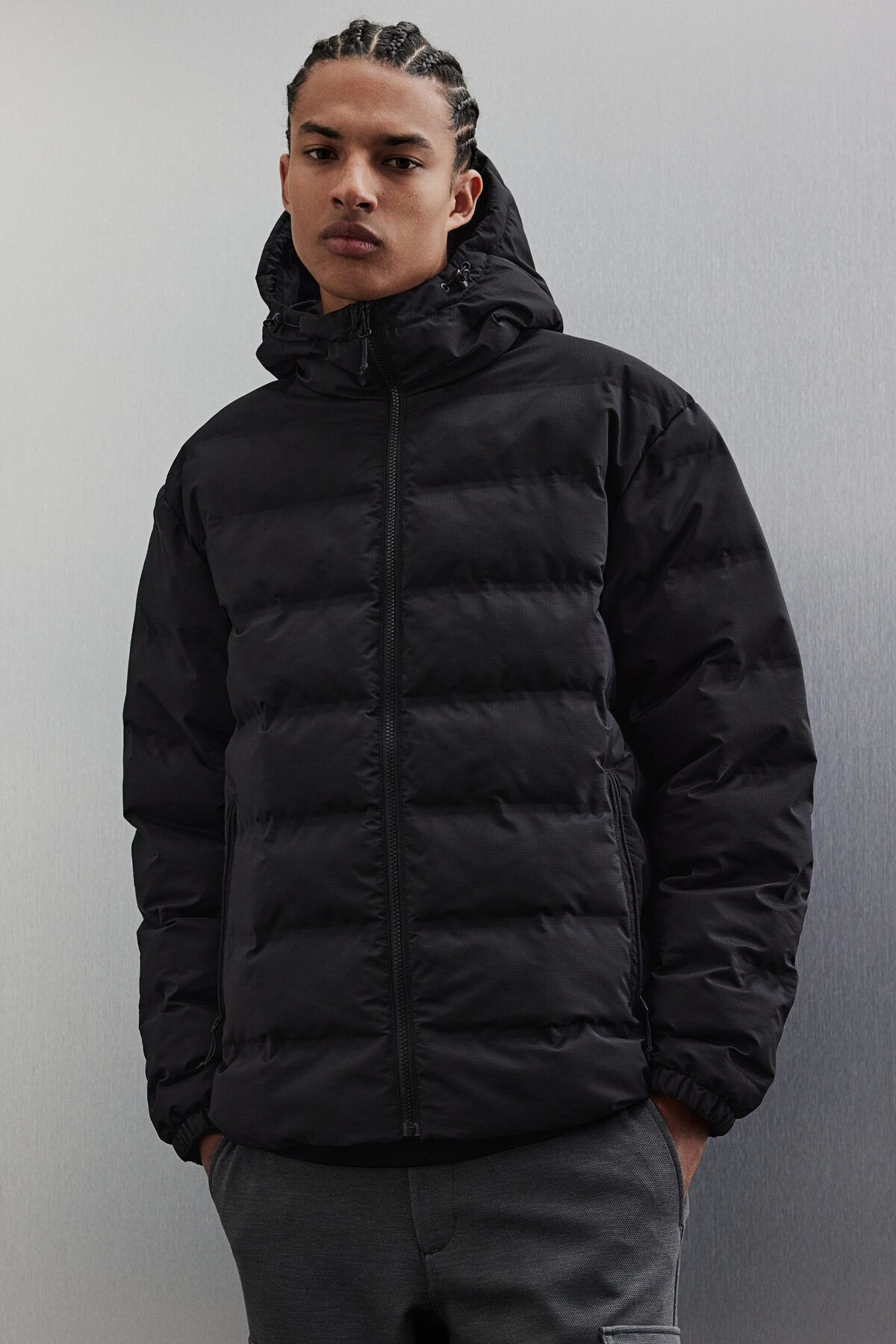 H&M Regular Fit Pofuduk Ceket