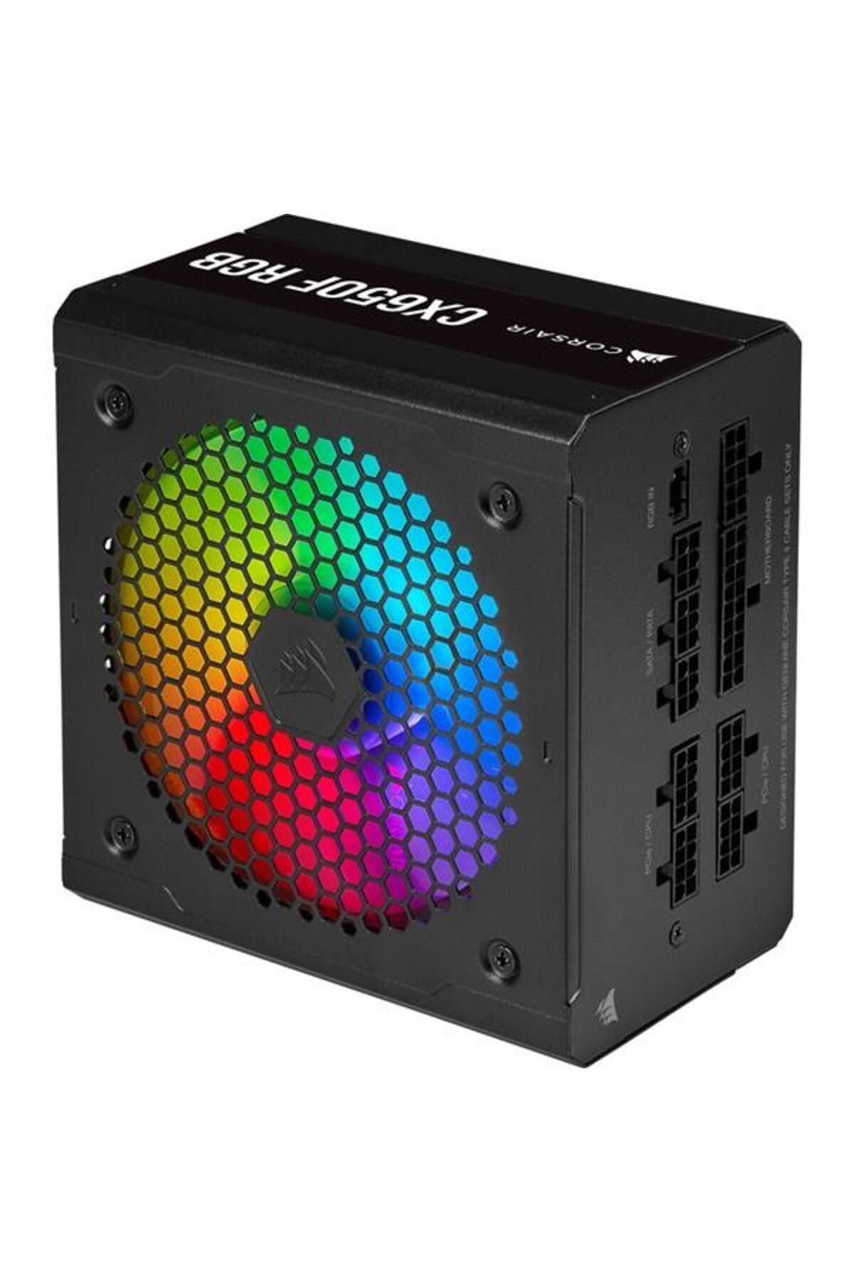 Corsair 650w 80 Bronze Cx650f Cp-9020217-eu Rgb Tam Modüler Power Supply