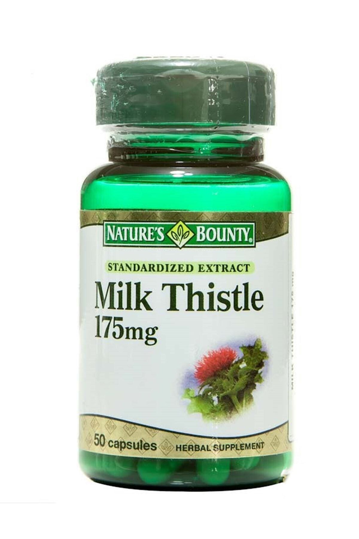 Natures Bounty Milk Thistle 175 mg 50 Kapsül
