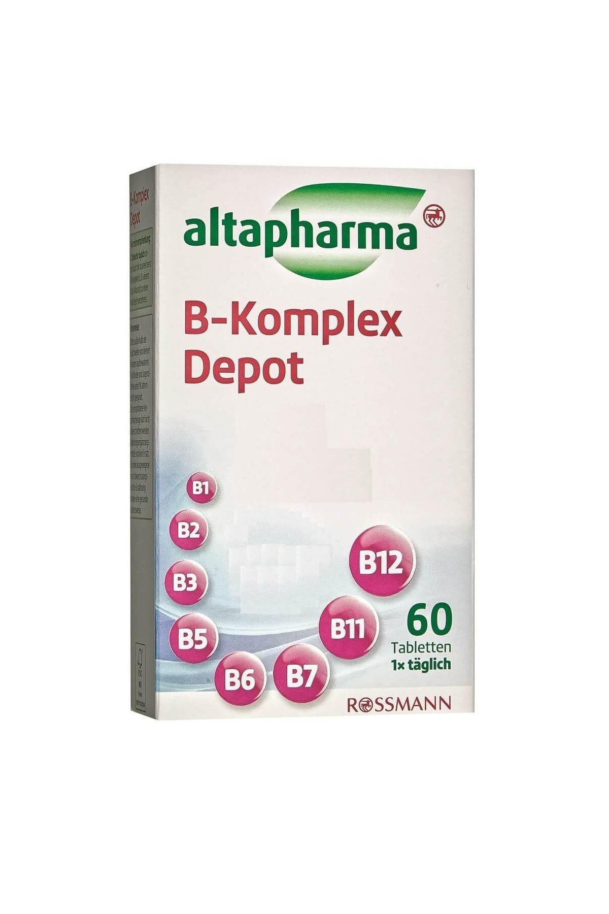 Altapharma Vitamin B Kompleks Tablet 60 Adet
