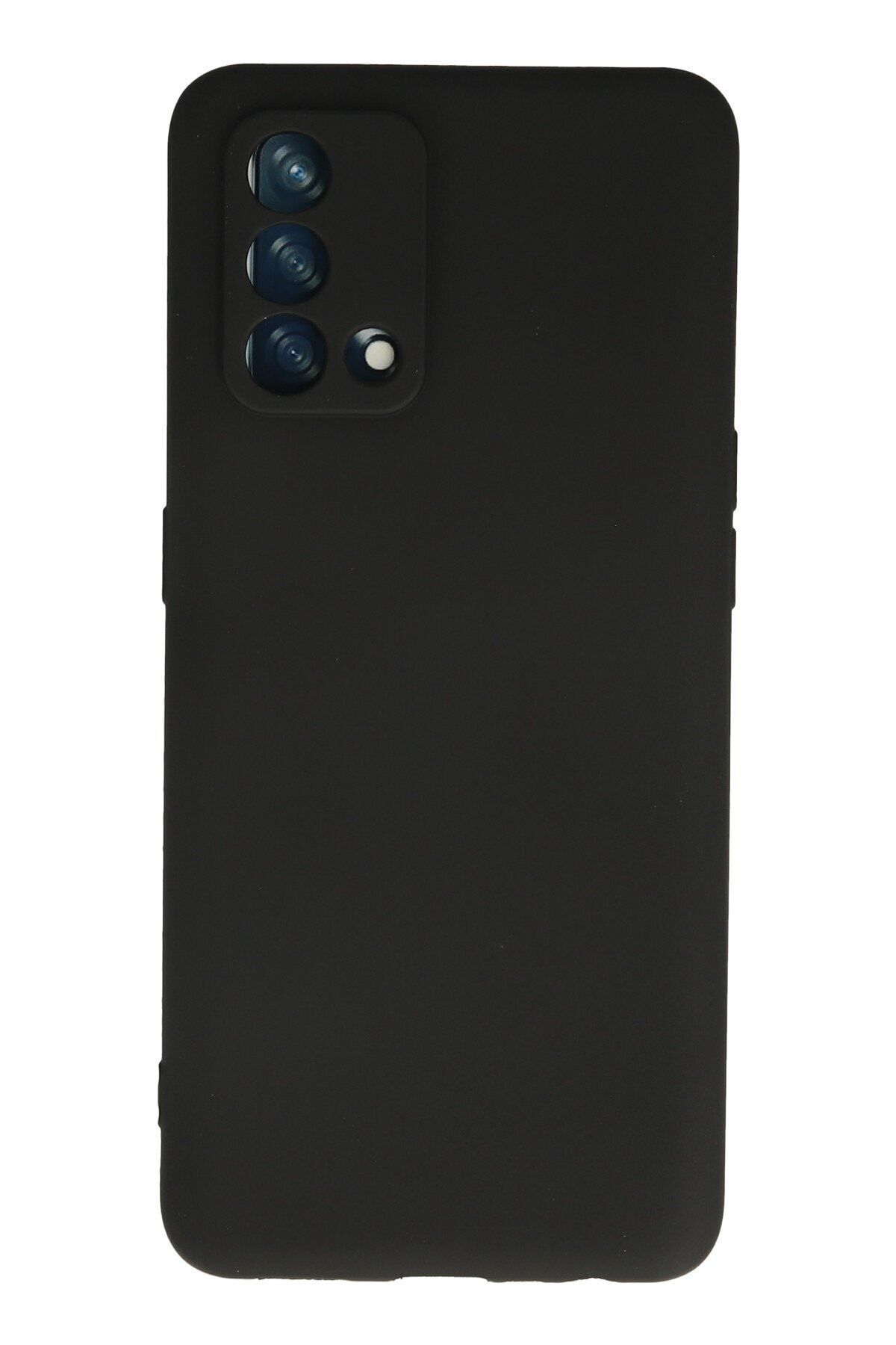 Oppo A74 4g Kılıf Premium Rubber Silikon Kapak Ankacep - Siyah