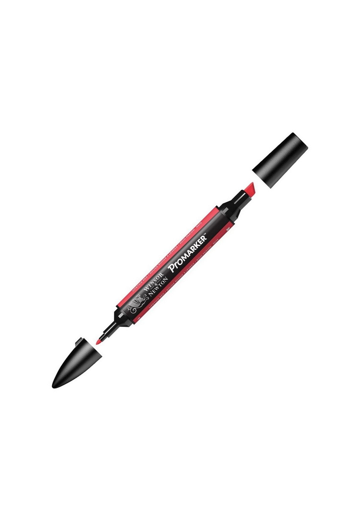Winsor Newton Promarker Çift Uçlu Alkol Bazlı Grafik Çizim Kalemi Lipstick Red 181 (R576)
