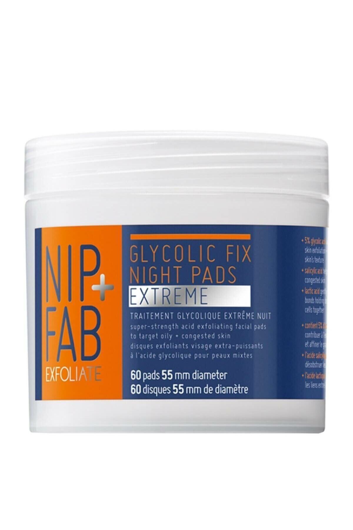 NIP+FAB Glycolic Fix Extreme Gece Pedi 60 Adet