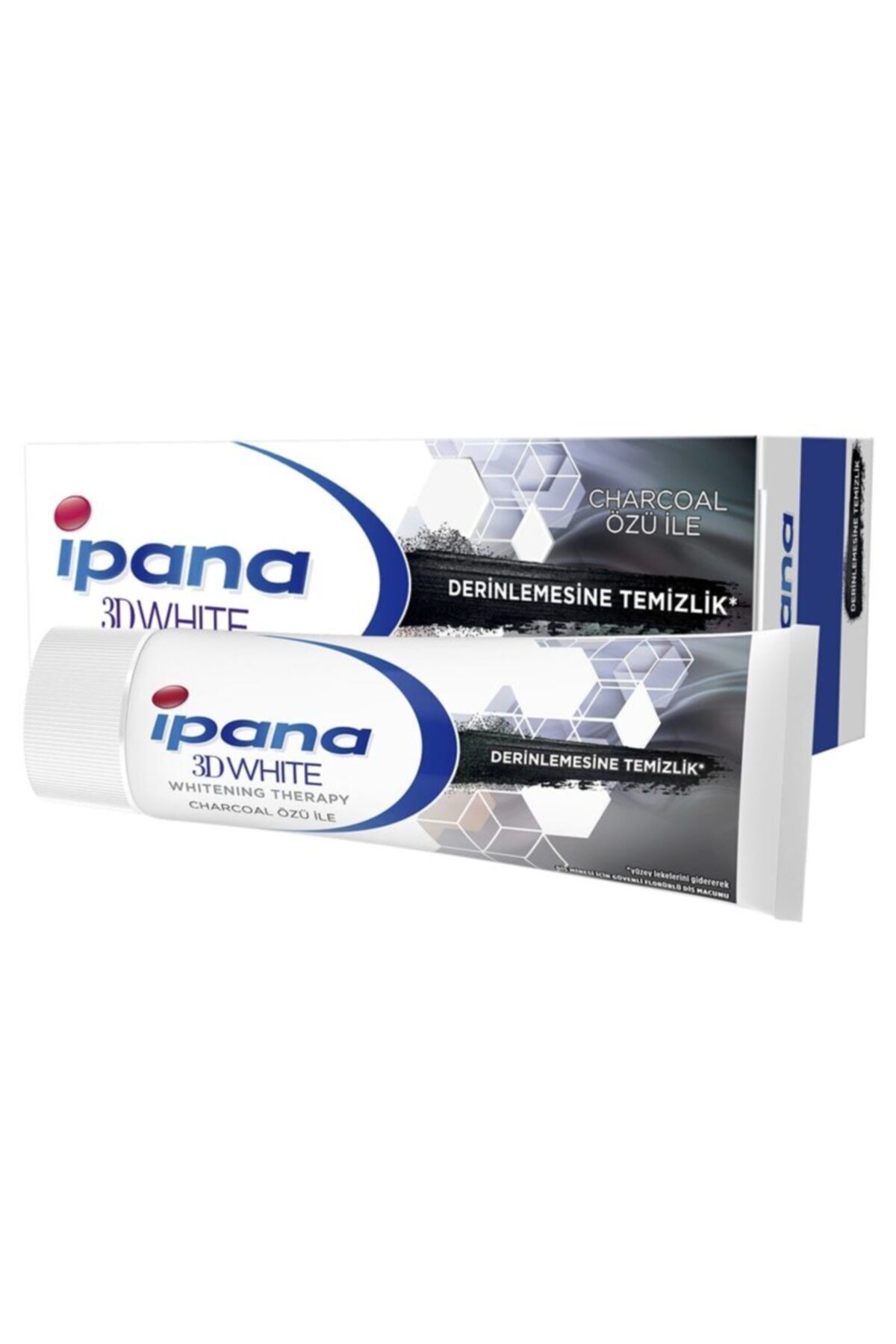 İpana Ipana 3d White Whitening Therapy Charcoal Diş Macunu 75 Ml