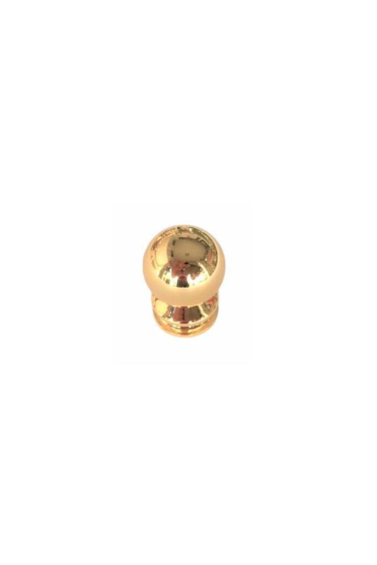 bablife Küçük Misket Düğme Altın Sarısı 25mm Çapında Çekmece Dolap Mobilya Kulpları