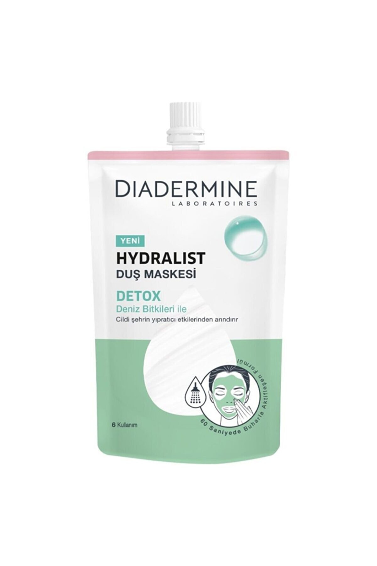Diadermine Hydralist Duşta Maske Detox 50 ml
